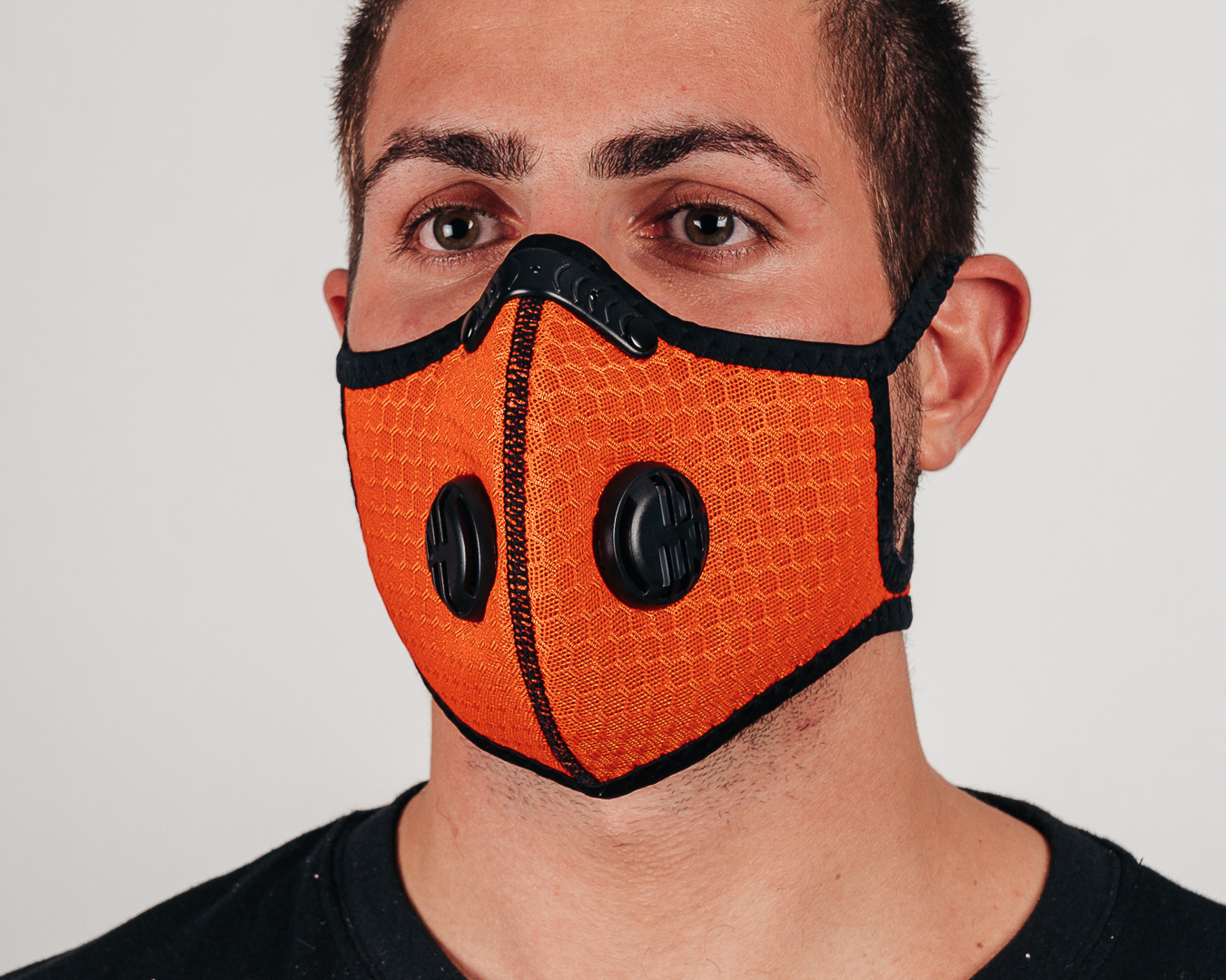 Sport Mask Outdoor Orange Face Mask Equip face mask Hatstore.co.in