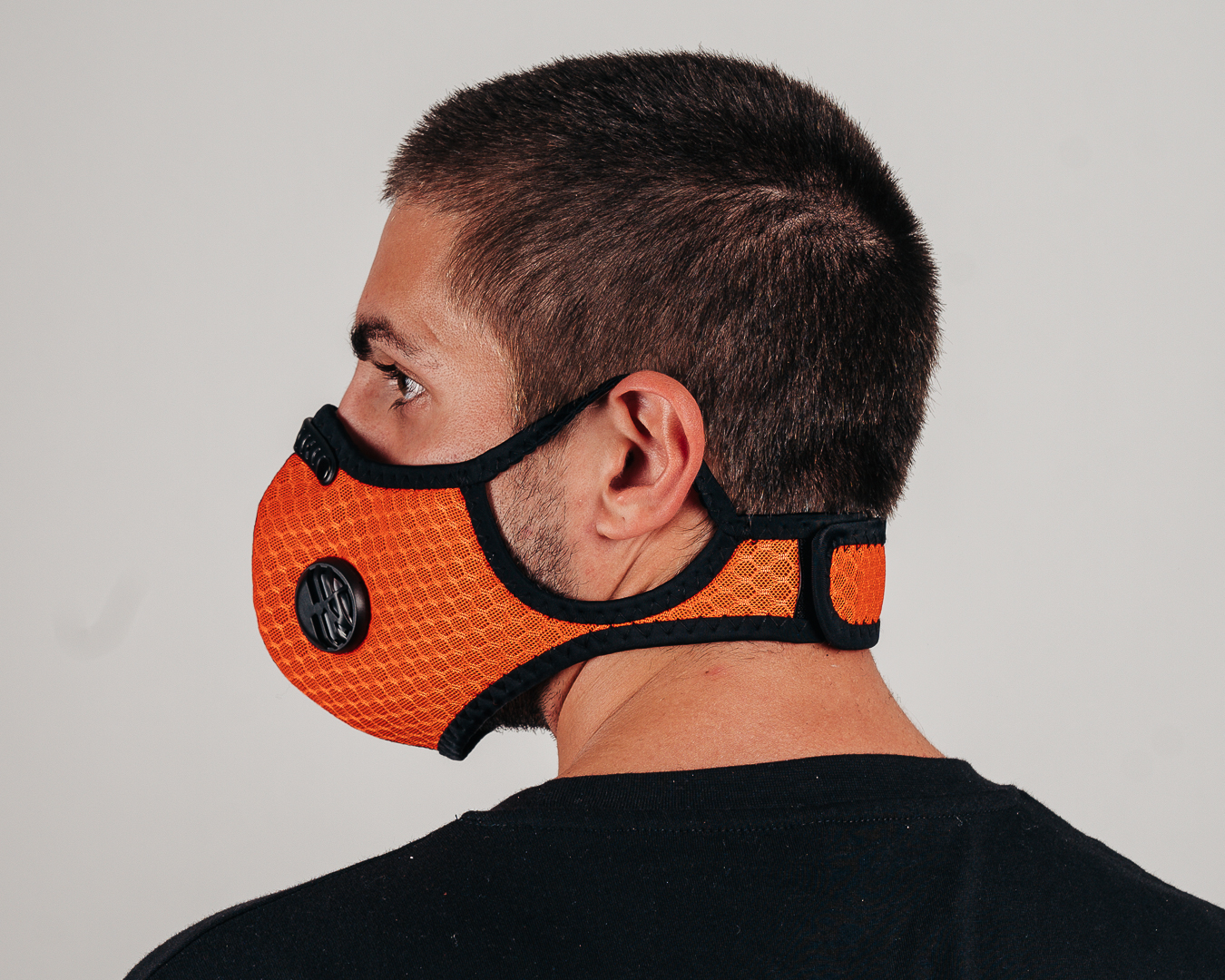 Sport Mask Outdoor Orange Face Mask Equip face mask Hatstore.co.in