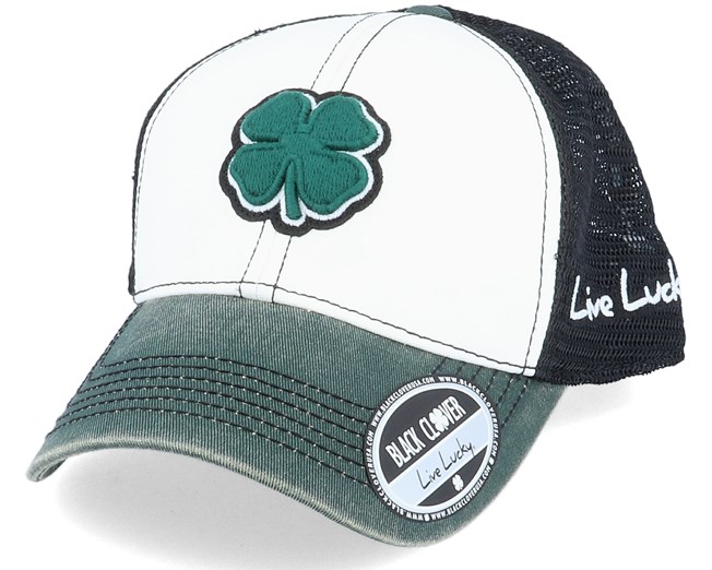 Two Tone Vintage 12 White Dark Green