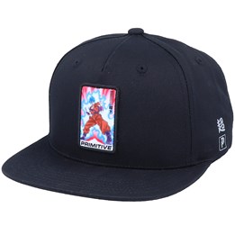 Dbz Goku Reflective Dad Hat Black Adjustable Primitive Apparel