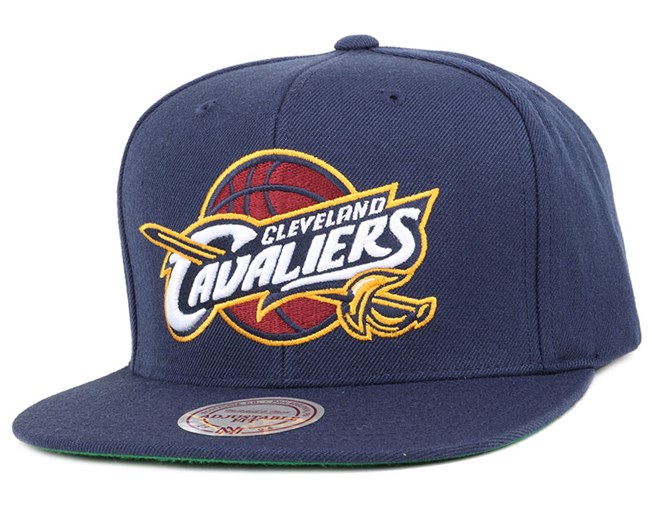 cavaliers mitchell and ness snapback