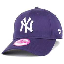 purple ny hat