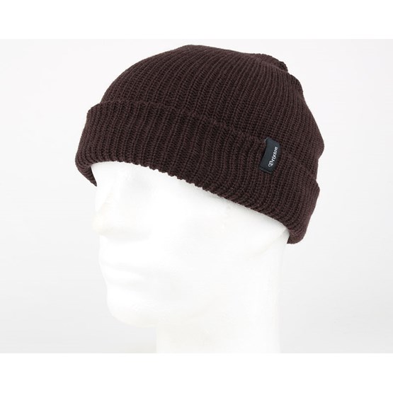 Heist Dark Brown Beanie Brixton beanies