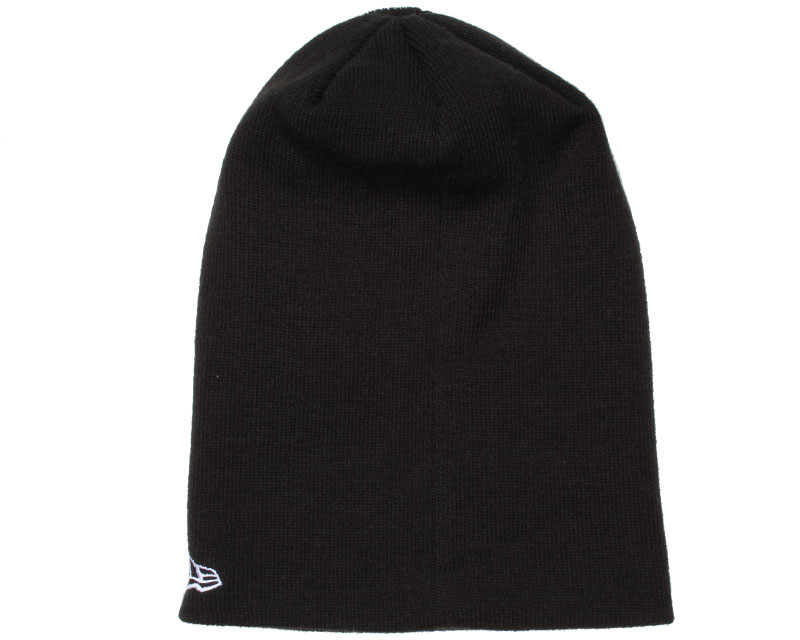 Essential Long Black Beanie New Era beanies Hatstore.co.uk
