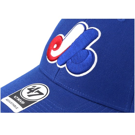 Montreal Expos Cooperstown Mvp Royal Adjustable 47 Brand Caps Hatstoreworld Com