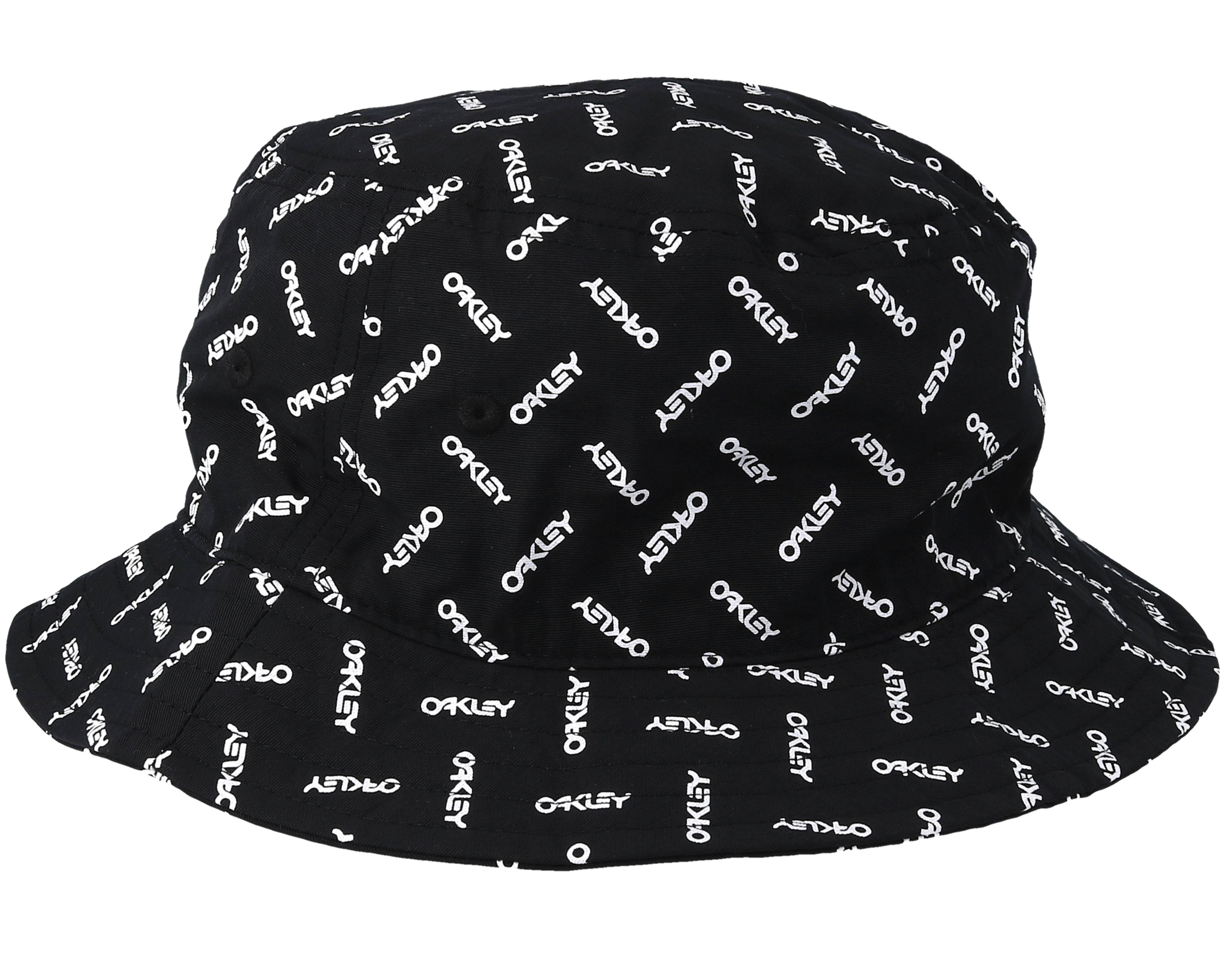 Logo Hat Black/White Bucket Oakley hats