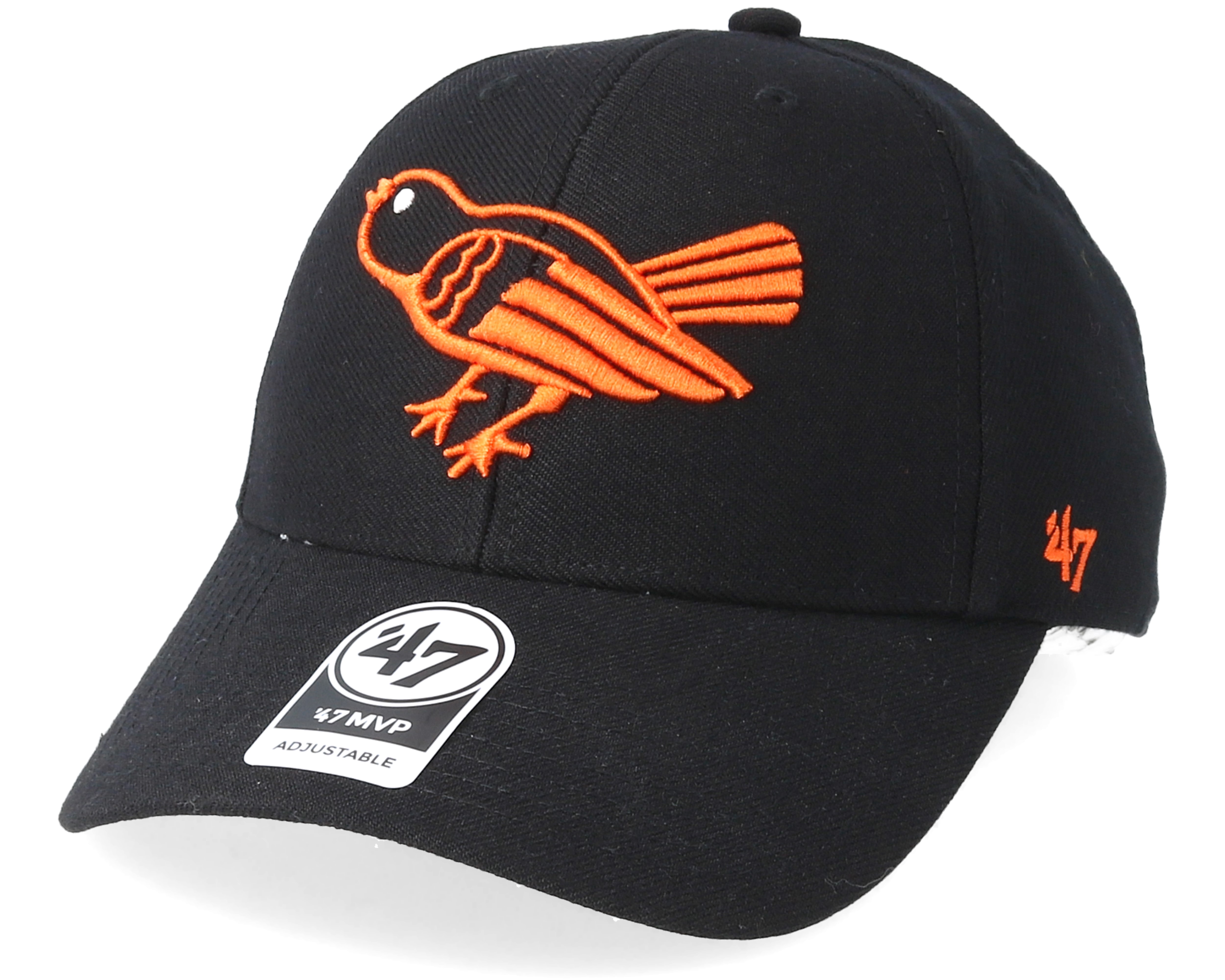 Baltimore Orioles Cooperstown Mvp Black Adjustable - 47 Brand caps