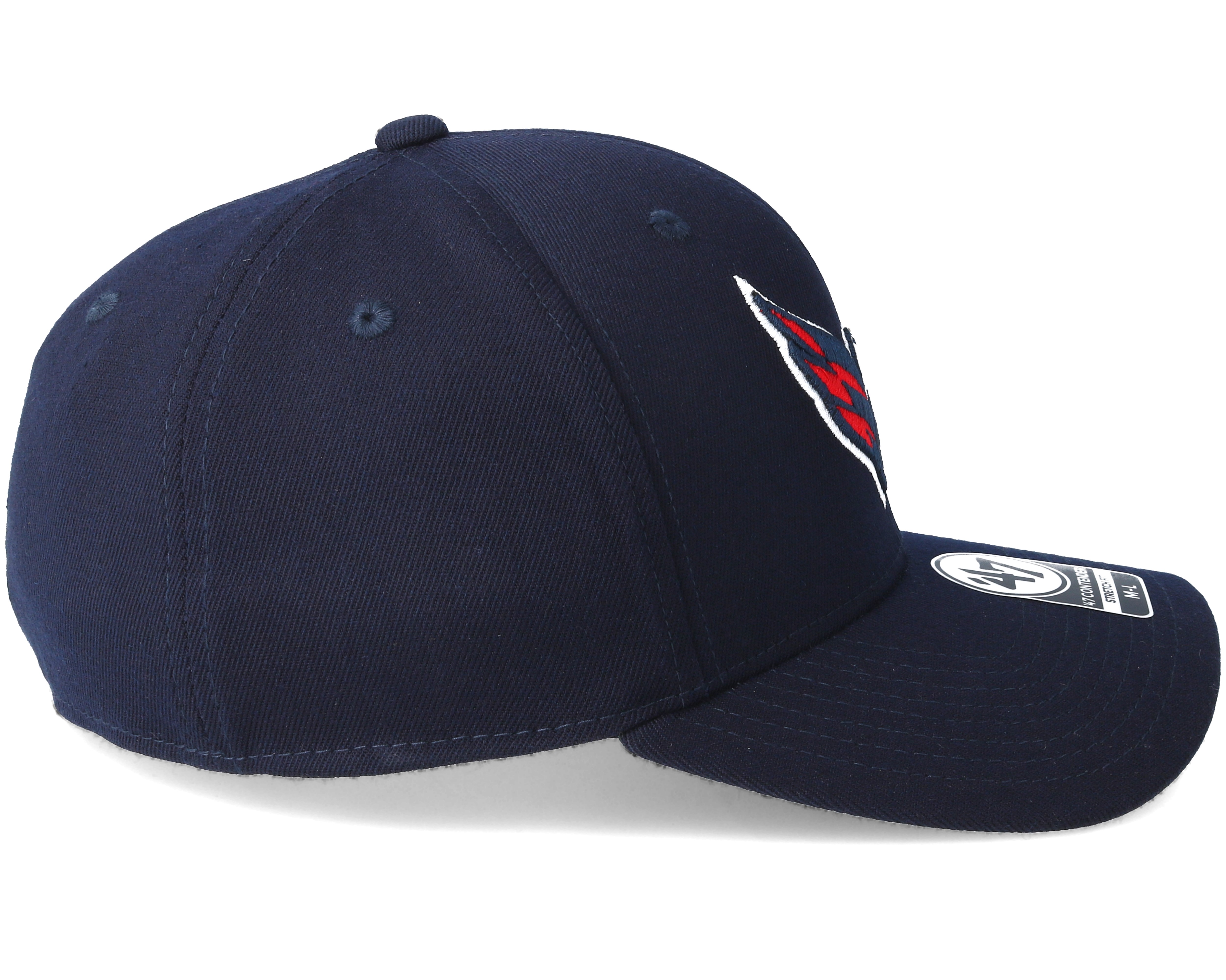 Washington capitals contender navy flexfit 47 brand caps