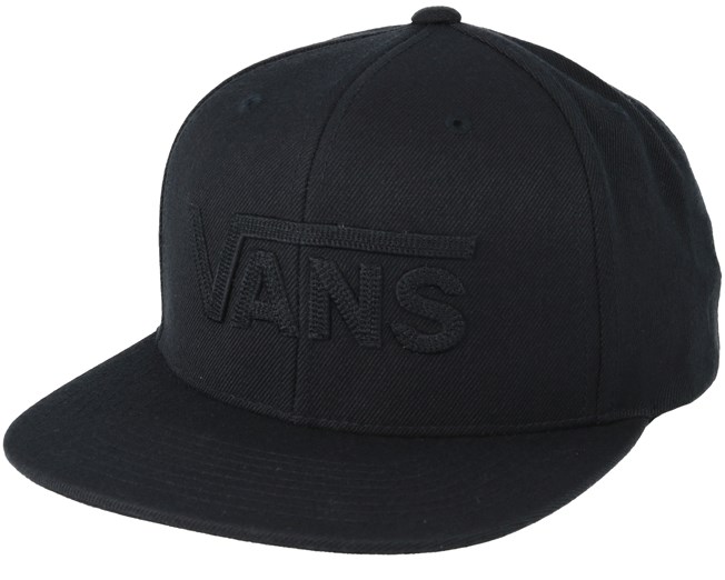 vans black snapback