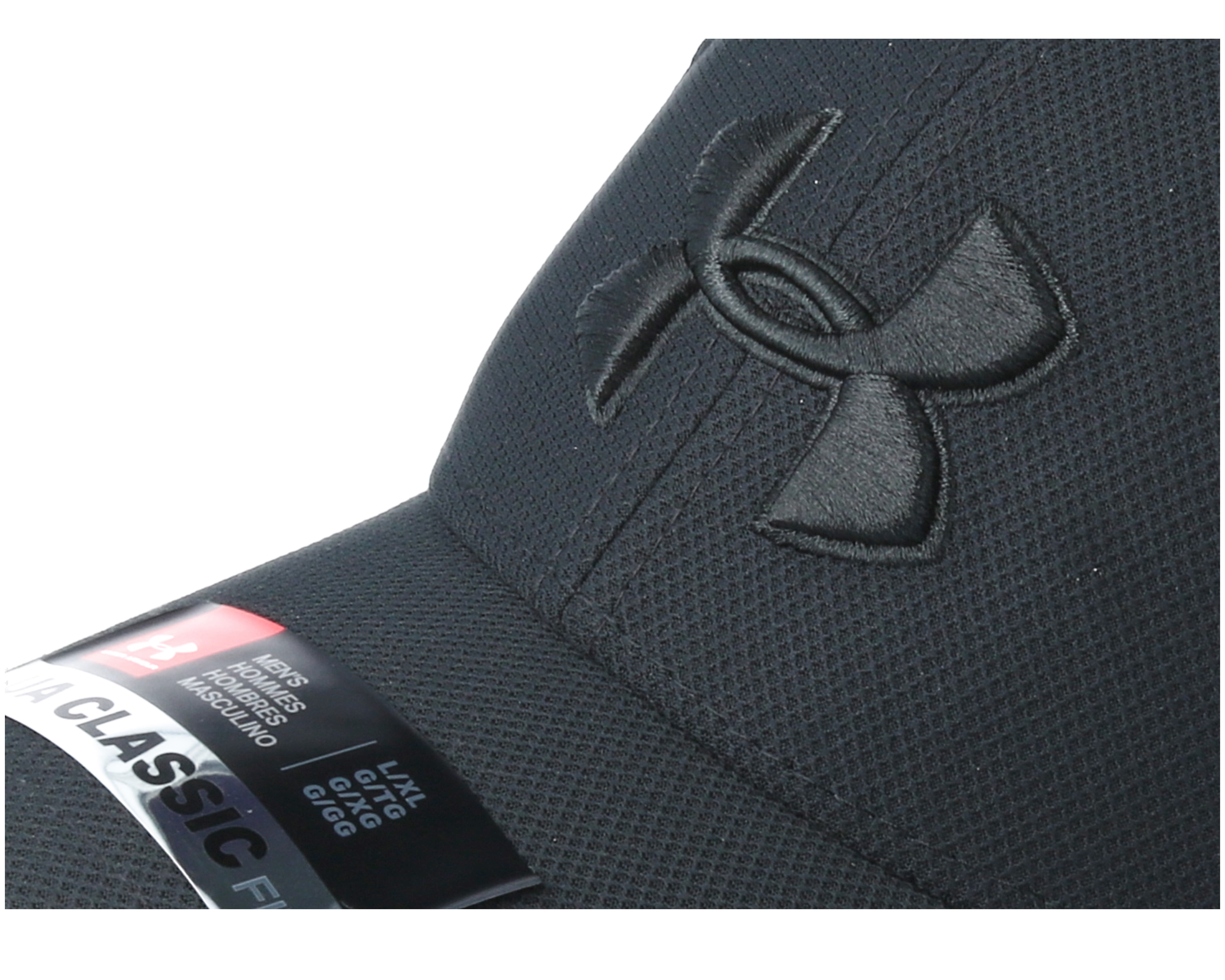 Blitzing 3.0 Black/Black Flexfit Under Armour caps Hatstore.co.uk