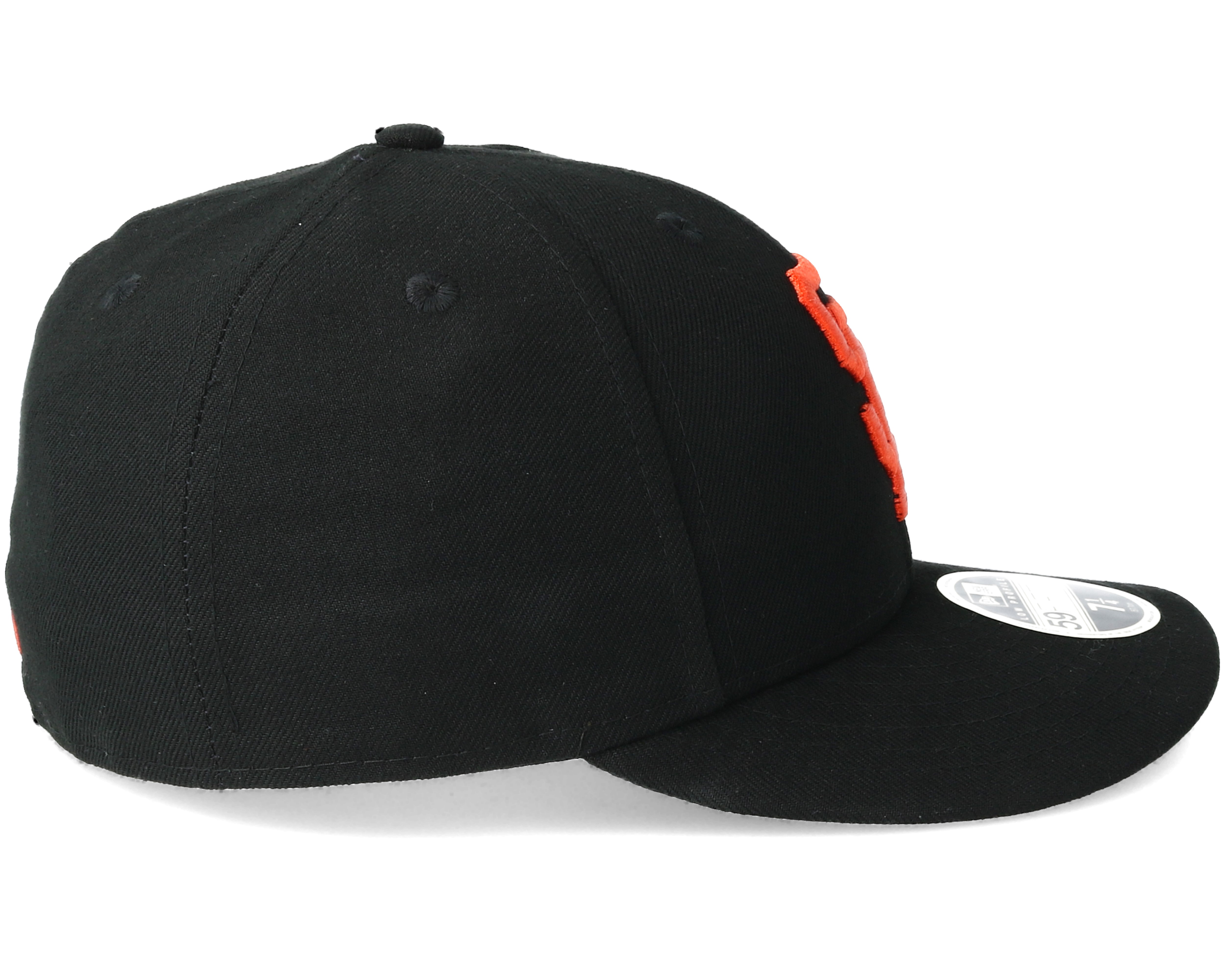 San Francisco Giants Poly Low Profile 59Fifty Black Fitted - New Era ...