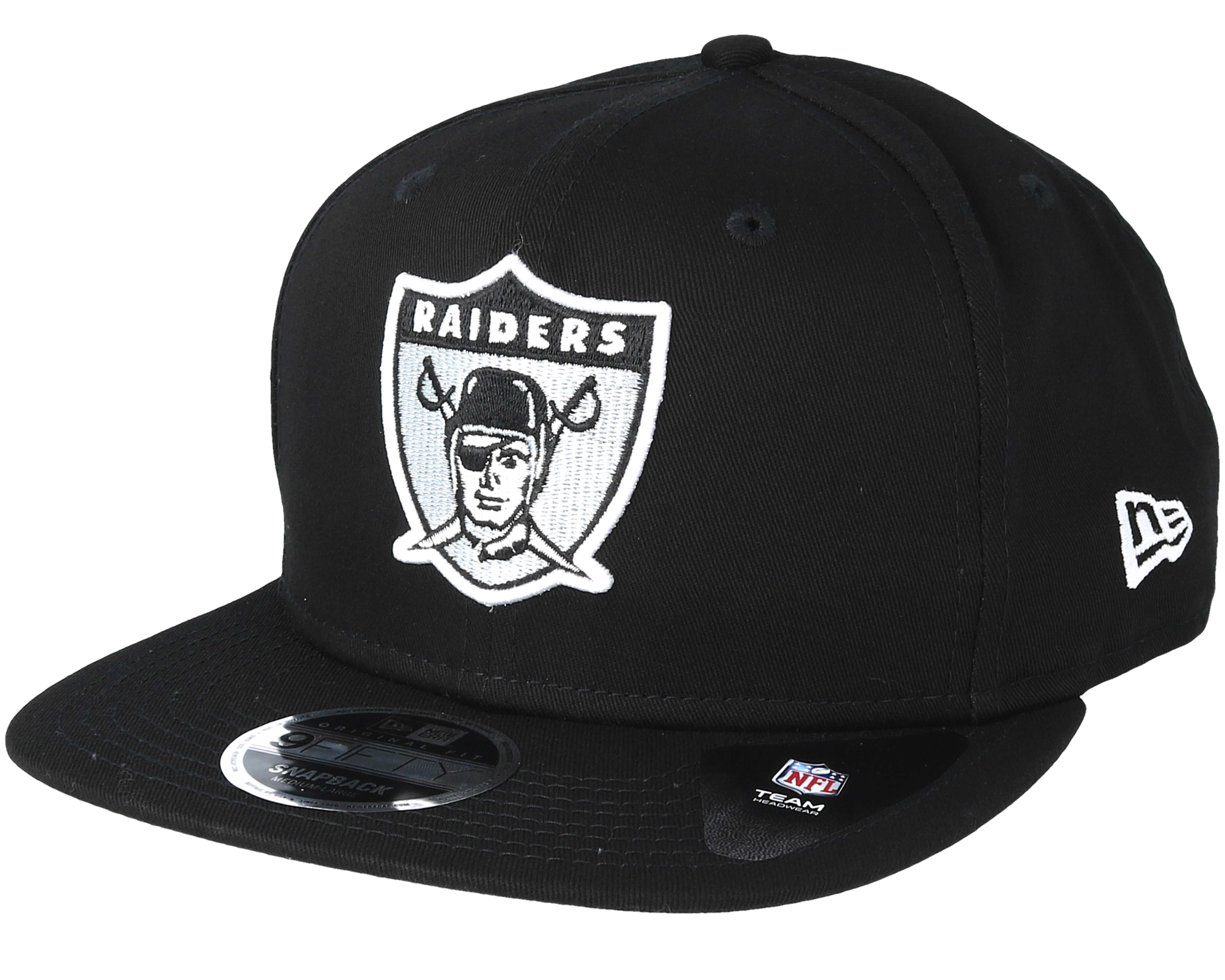 Oakland Raiders Historic 950 Black Snapback New Era caps Hatstore.co.uk