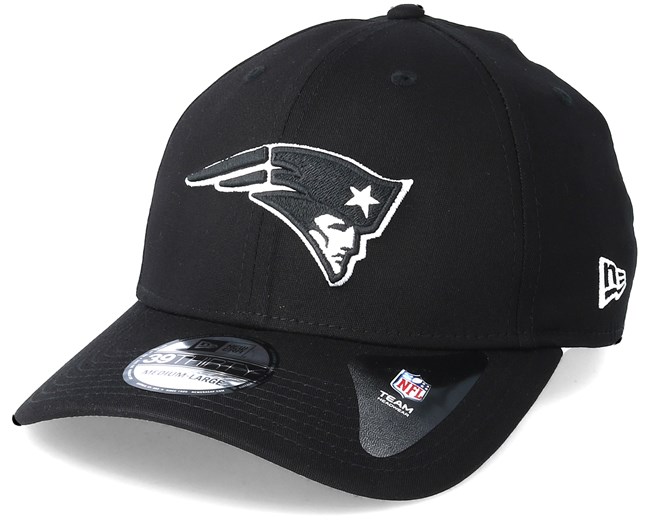 black new england patriots hat