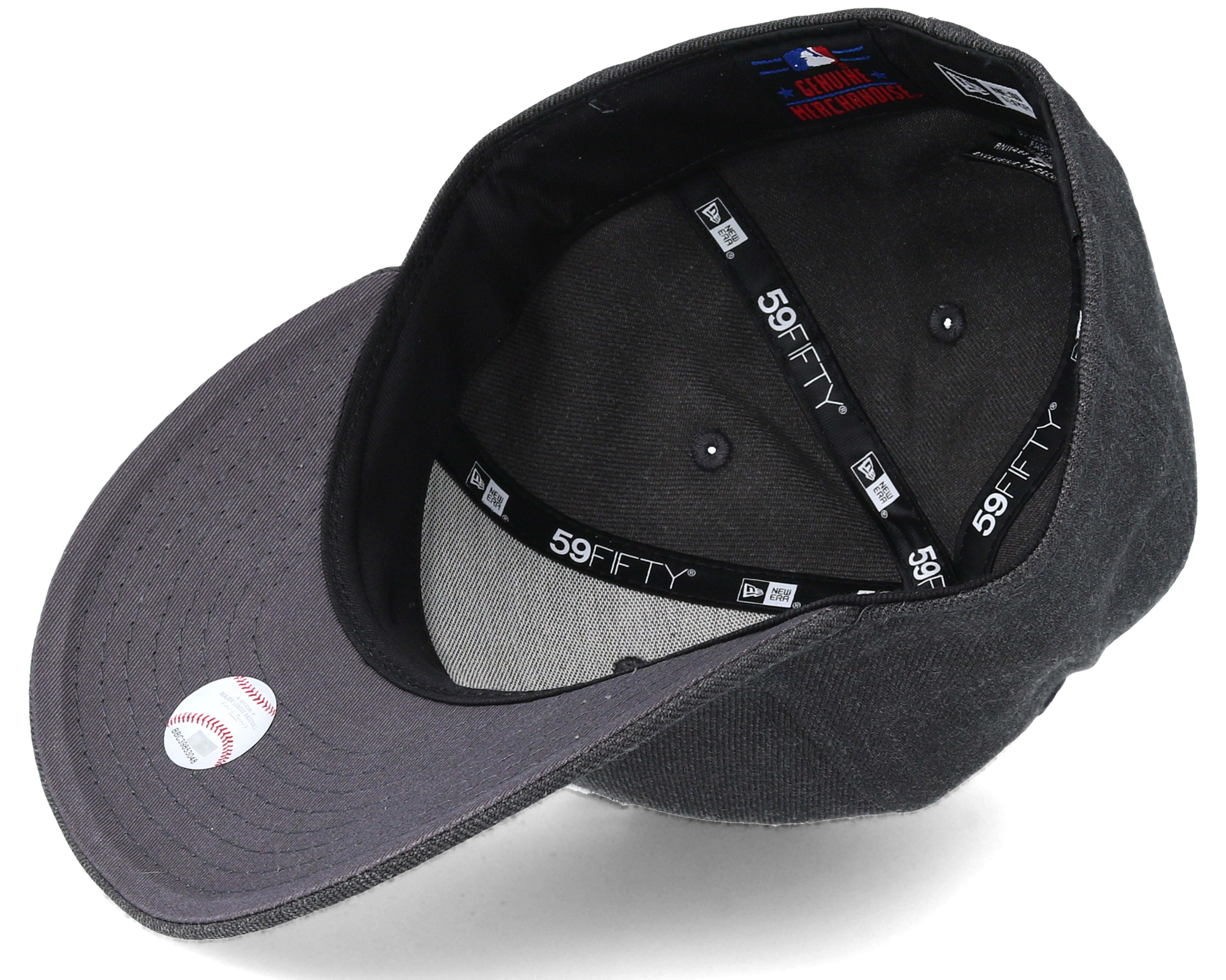 New York Yankees Heather Low Profile 59Fifty Dark Grey Fitted New Era