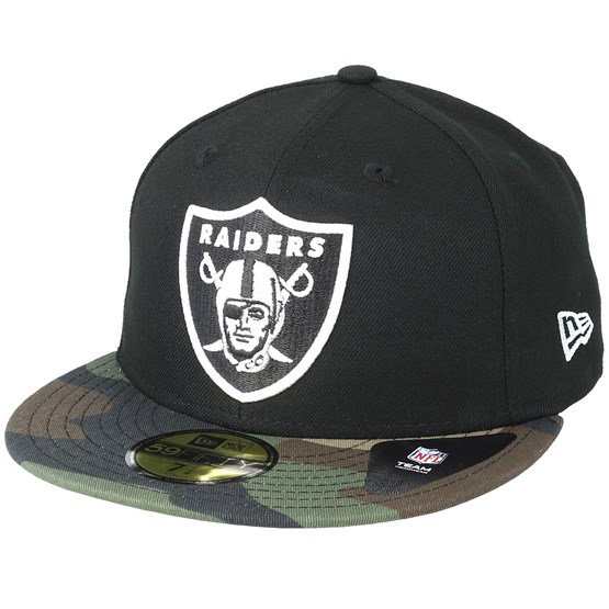 raiders cap camouflage