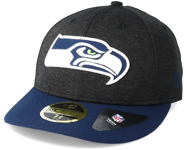 New Era Heather 59Fifty Cap Seattle Seahawks Grau Dunkelblau