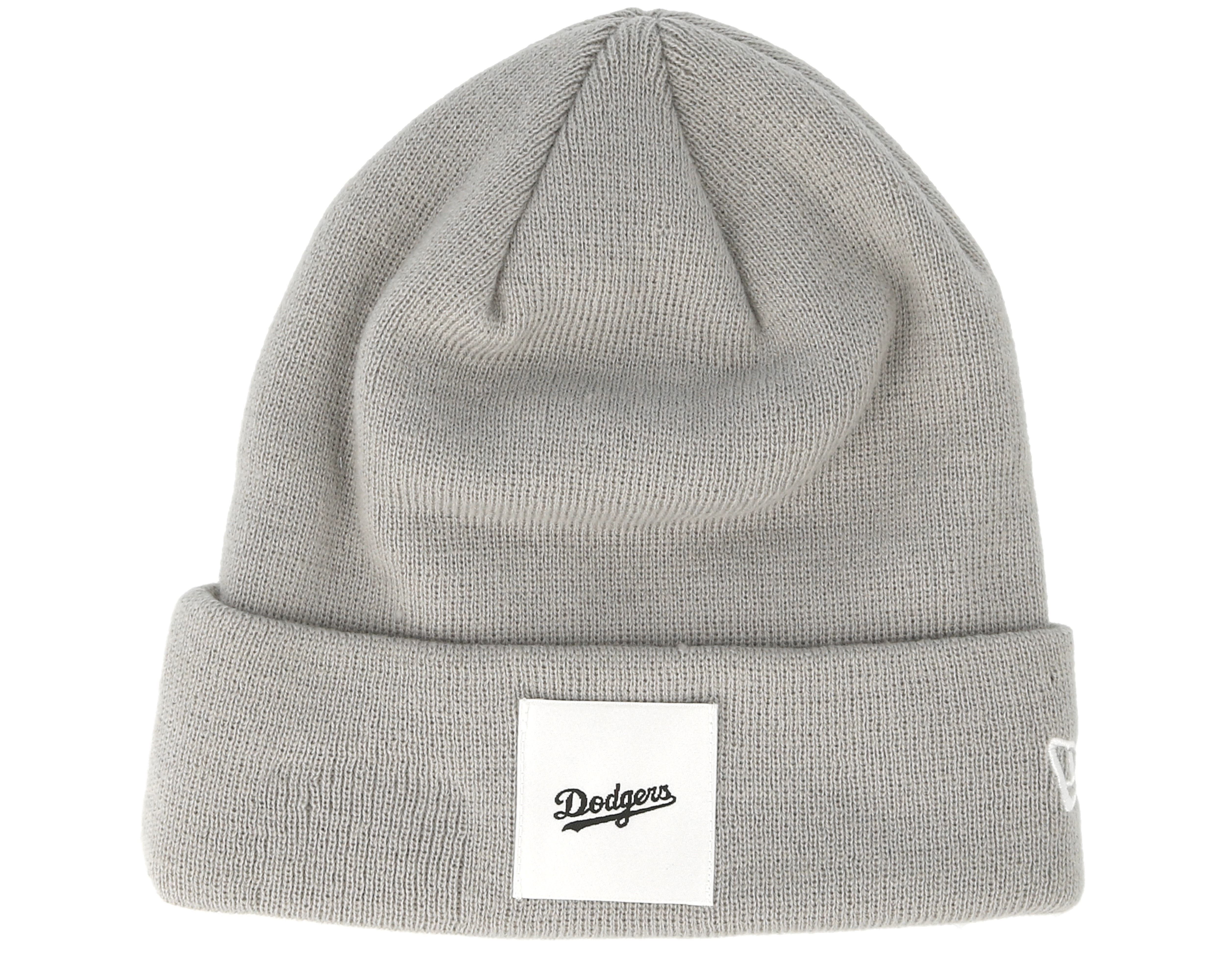 Los Angeles Dodgers Satin Patch Knit Black Beanie New Era beanies