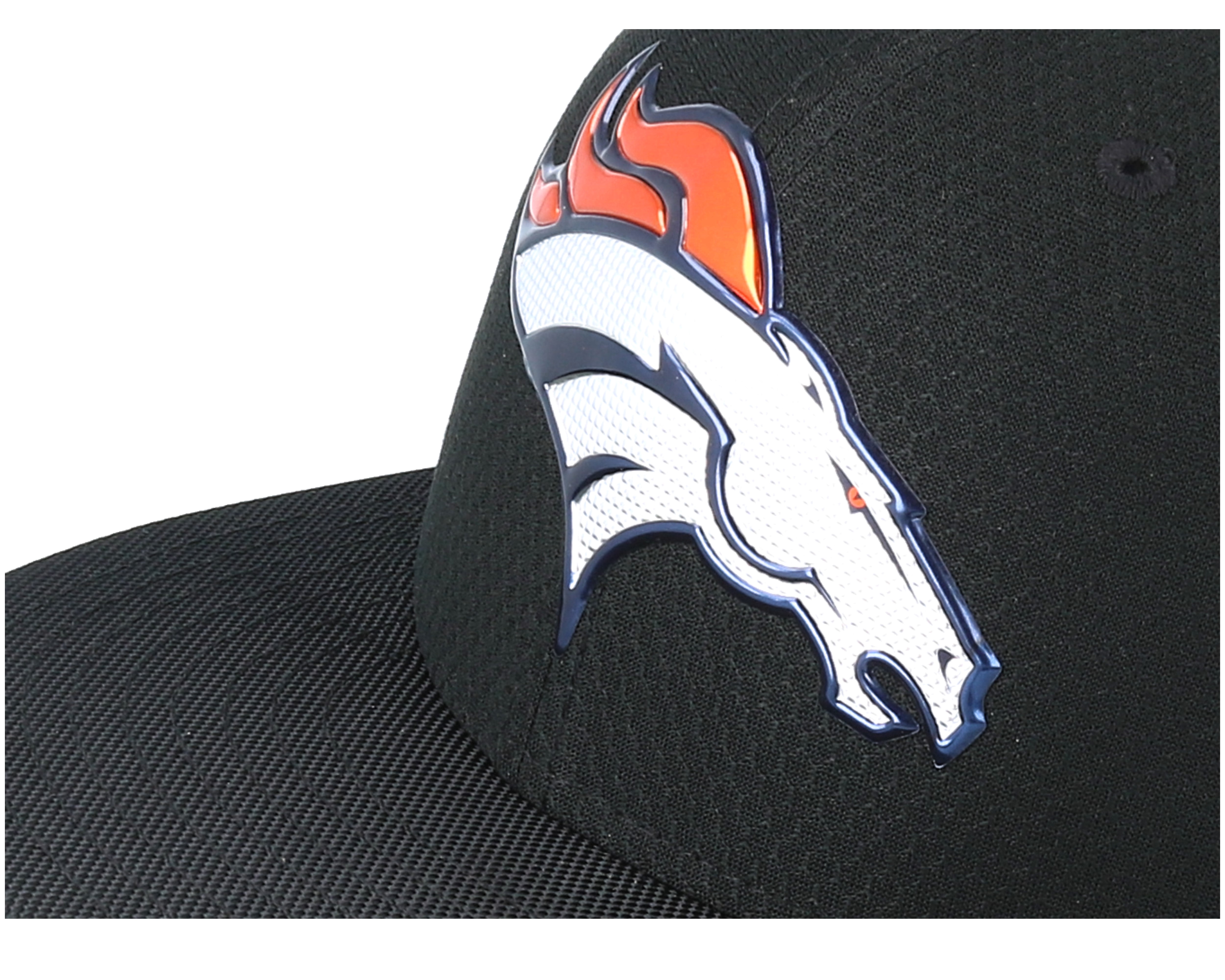 Denver Broncos Black Coll 59Fifty Black Fitted New Era caps