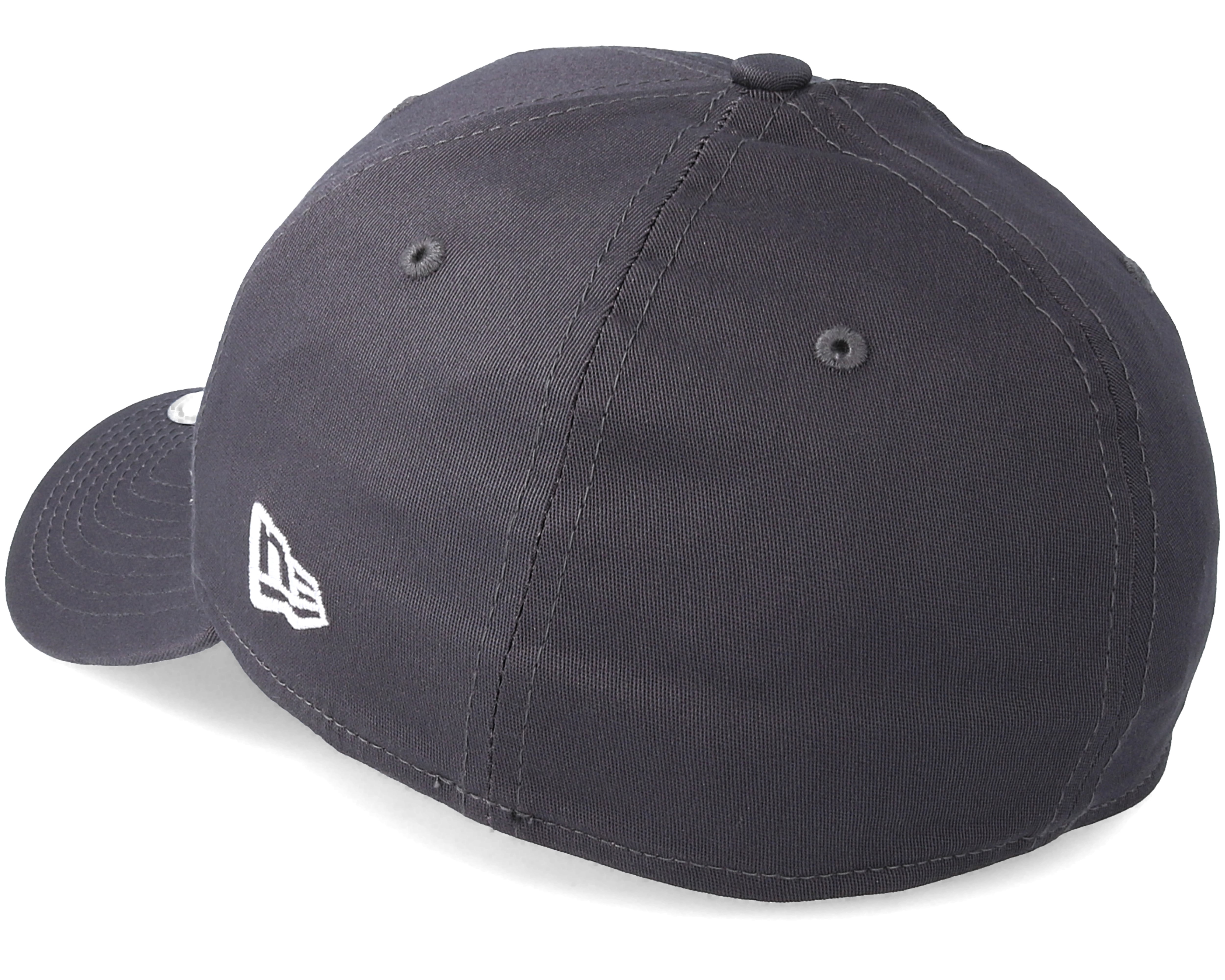 New York Yankees Mini Logo 39Thirty Grey/White Flexfit New Era caps