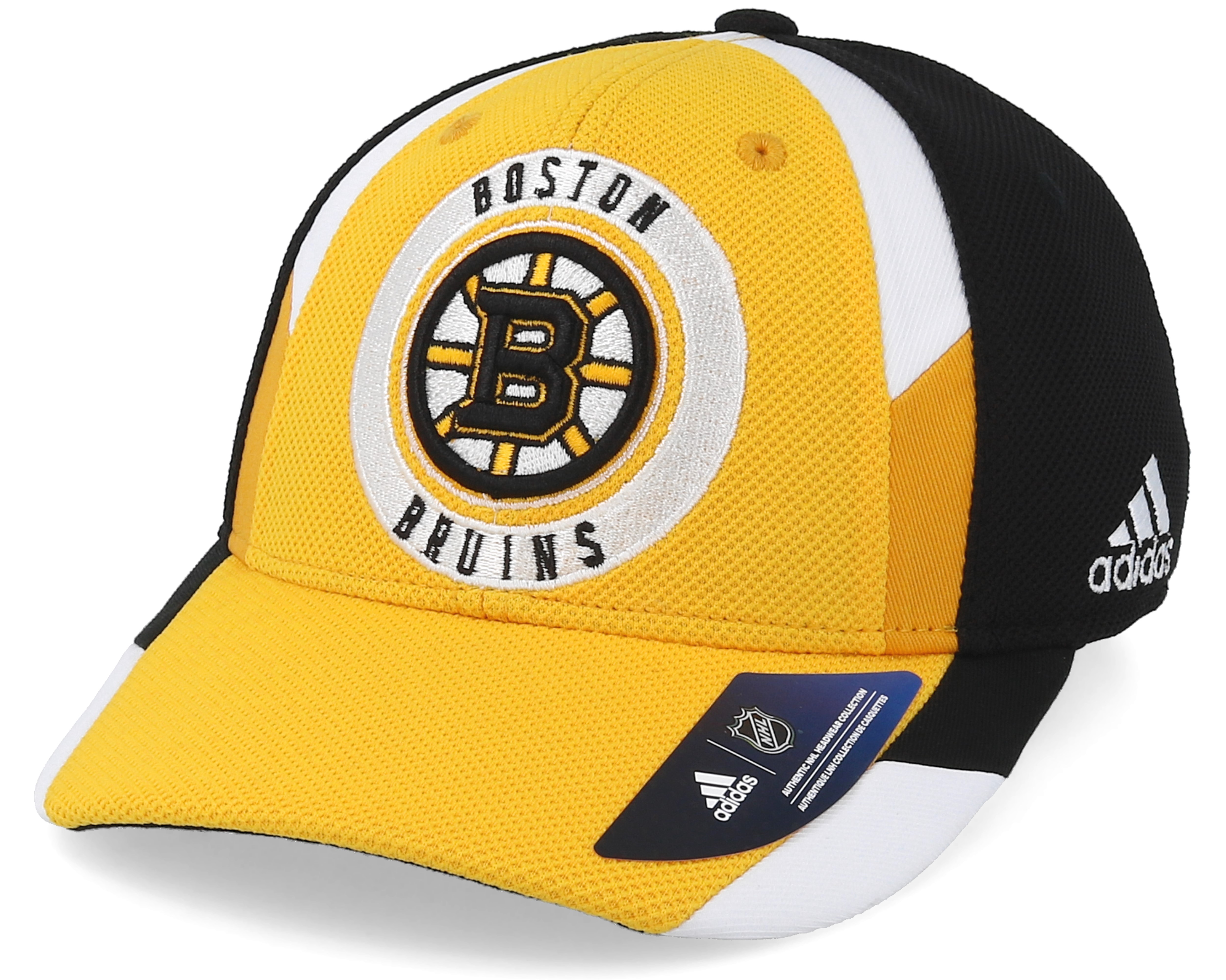 Boston Bruins Echo Yellow/Black Flexfit 