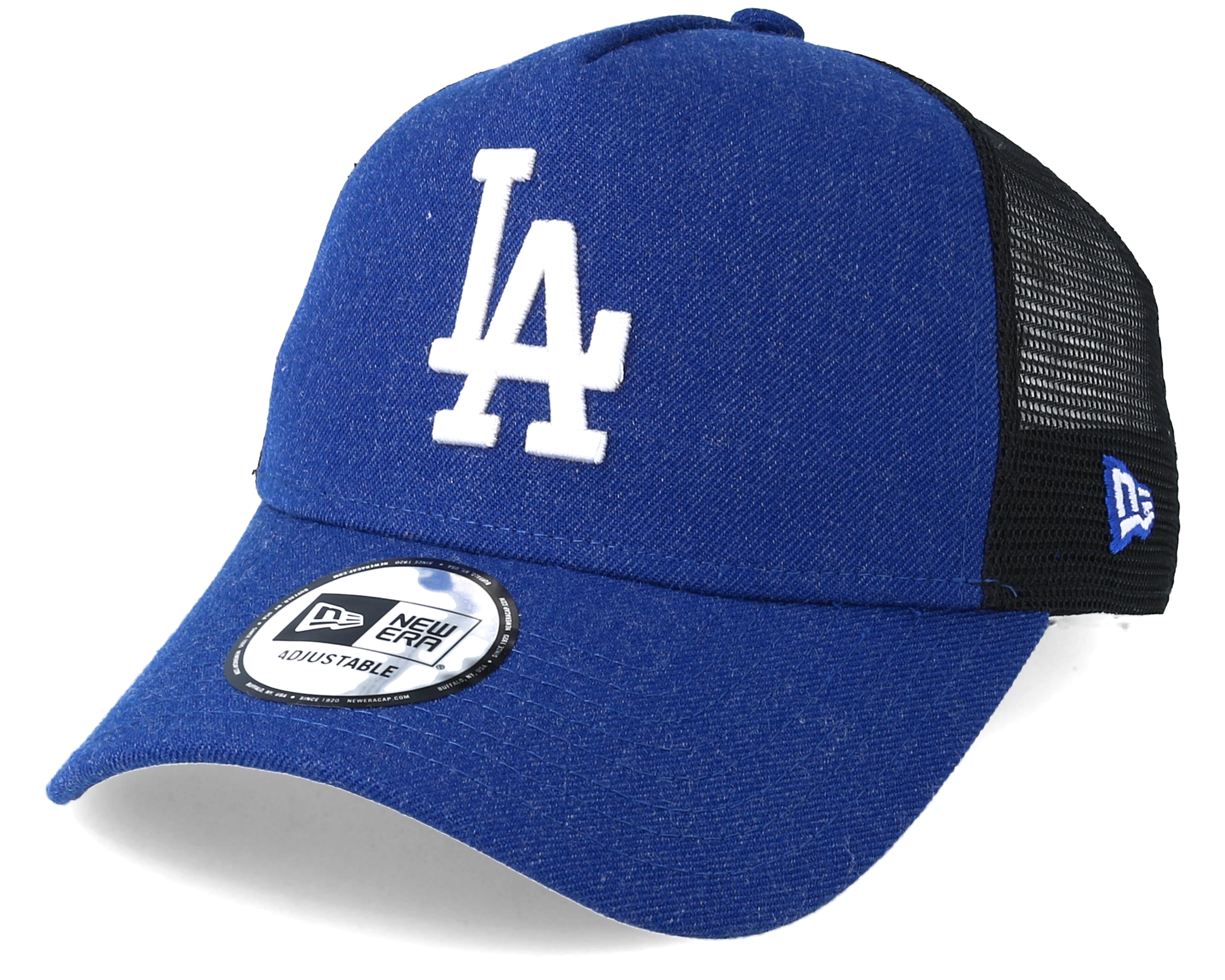 Los Angeles Dodgers Trucker 9Forty Heather Blue Adjustable - New Era ...