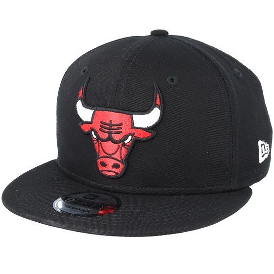 Chicago Bulls 9Fifty Black Snapback - New Era caps | Hatstore.co.uk
