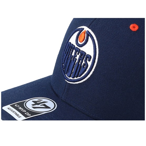 Edmonton Oilers Audible 47 Mvp Navy Orange Adjustable 47 Brand Start Ksiltovka Hatstore Cz
