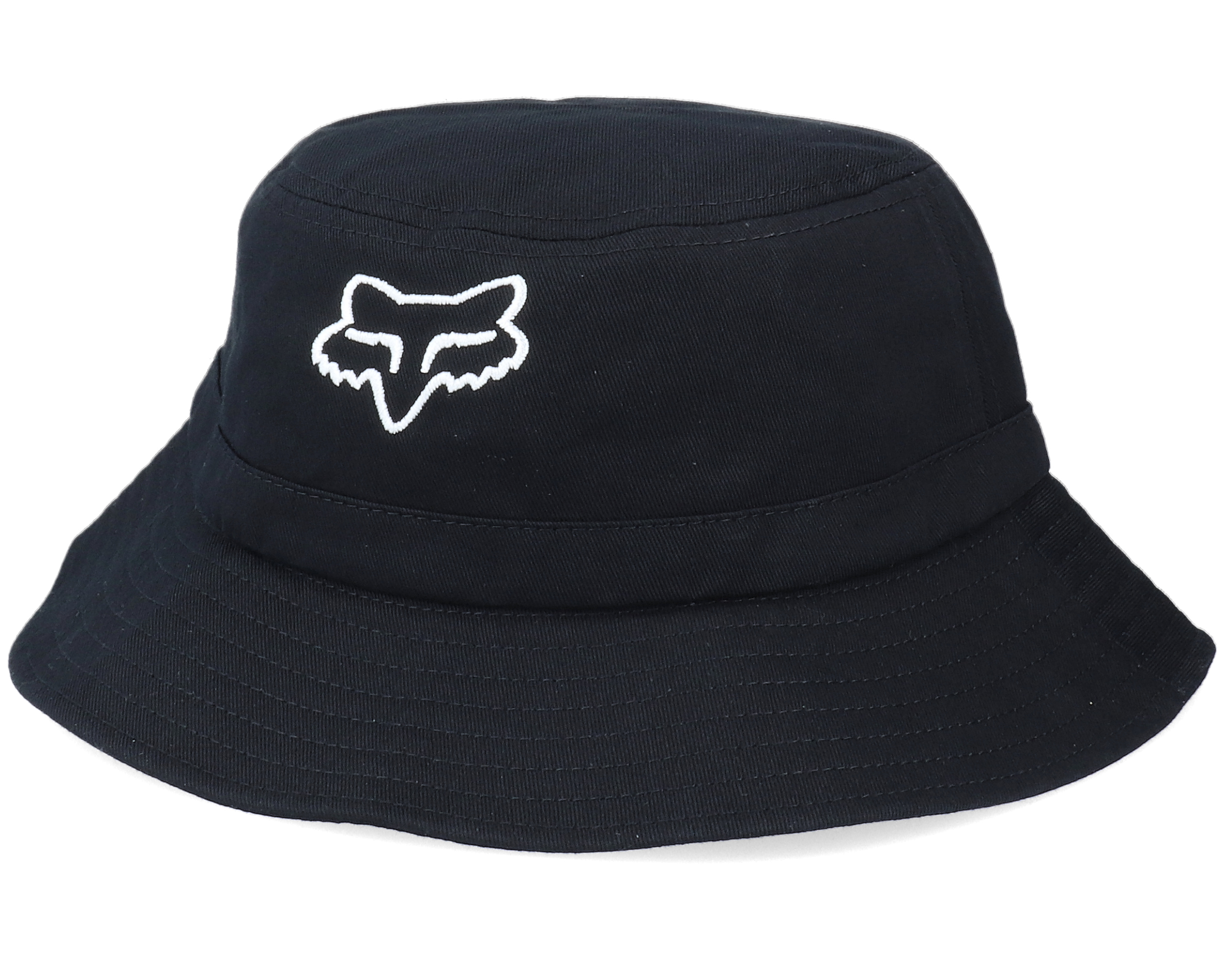 Bungalow Hat Black Bucket Fox hats Hatstore.co.uk