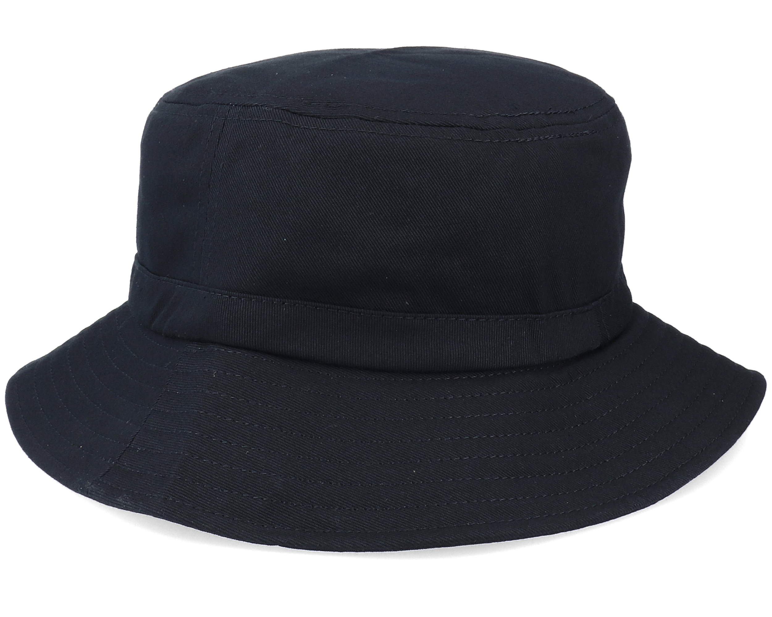 Bungalow Hat Black Bucket Fox hats Hatstore.co.uk