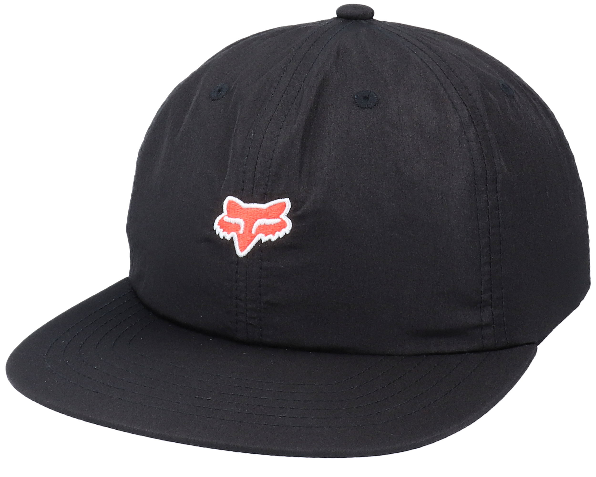 Volpetta Snapback Hat Black Snapback Fox caps Hatstore.co.uk