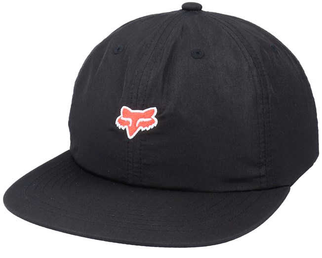 Volpetta Snapback Hat Black Snapback Fox caps Hatstore.co.uk