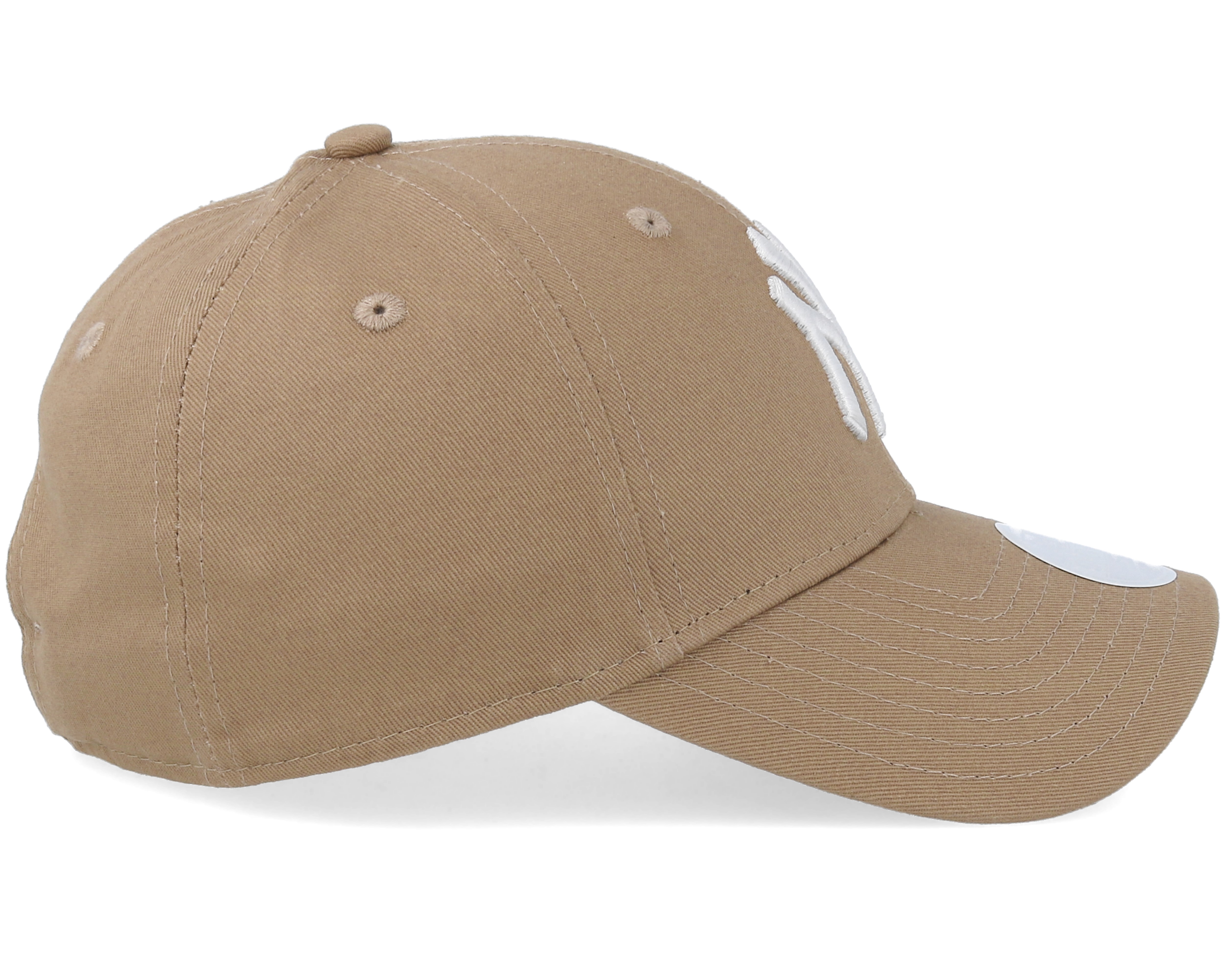 New York Yankees Women League Essential 9Forty Khaki/White Adjustable