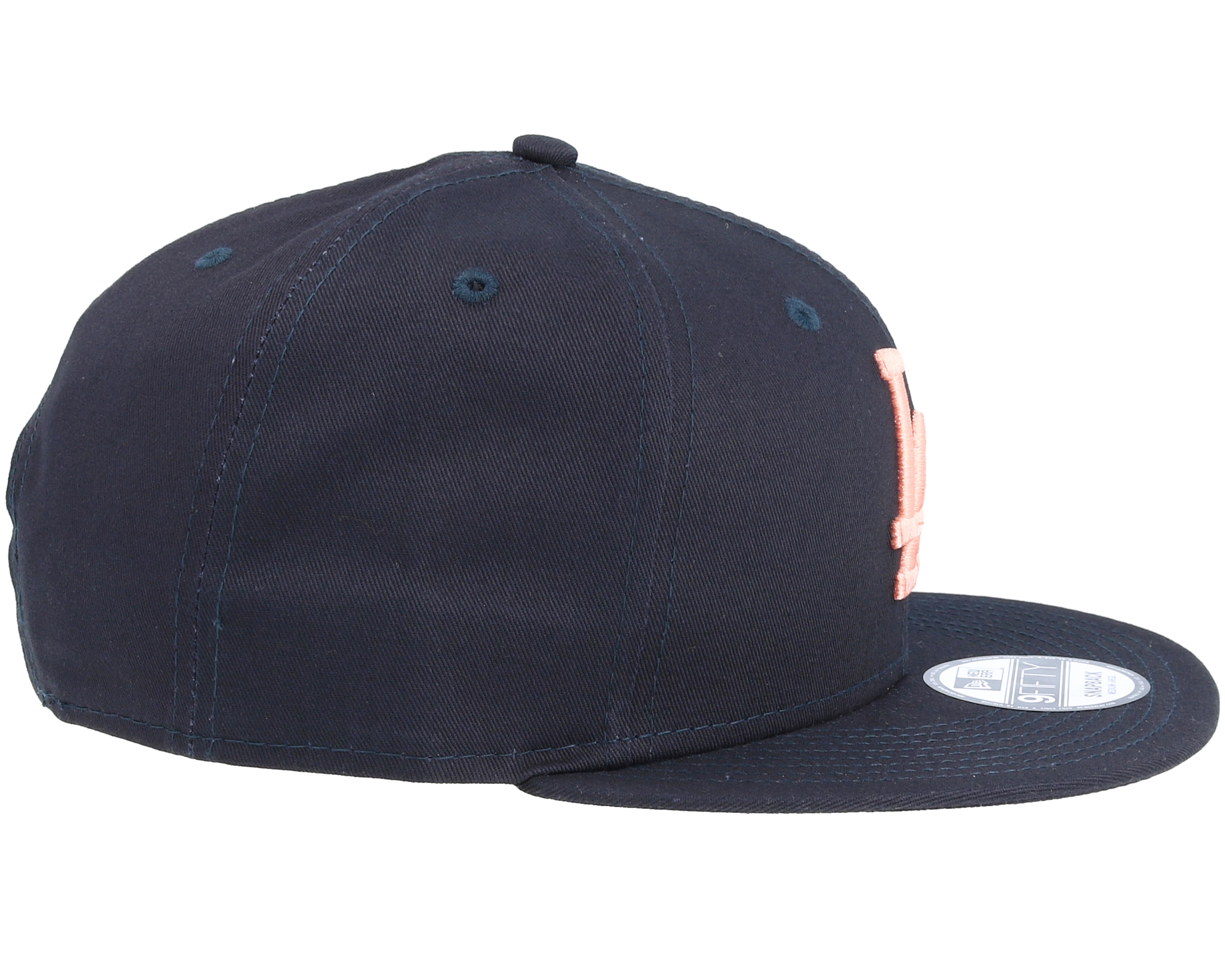 Los Angeles Dodgers League Essential 9Fifty Navy/Peach Snapback - New ...