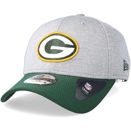 Green Bay Packers Jersey Hex 39thirty Grey Green Flexfit New Era Cap Hatstore Co In