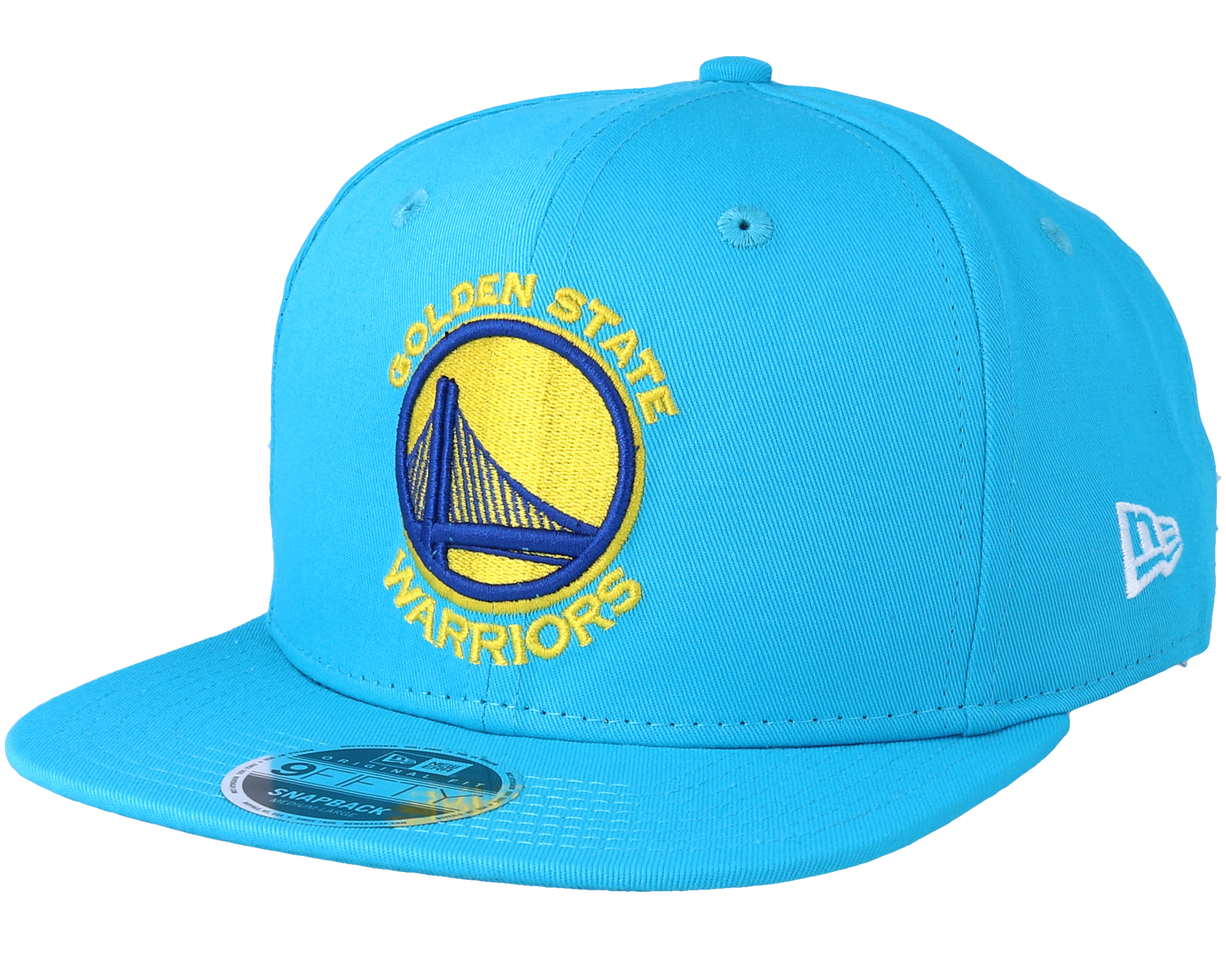 Golden State Warriors Coastal Heat 9Fifty Teal Snapback New Era caps