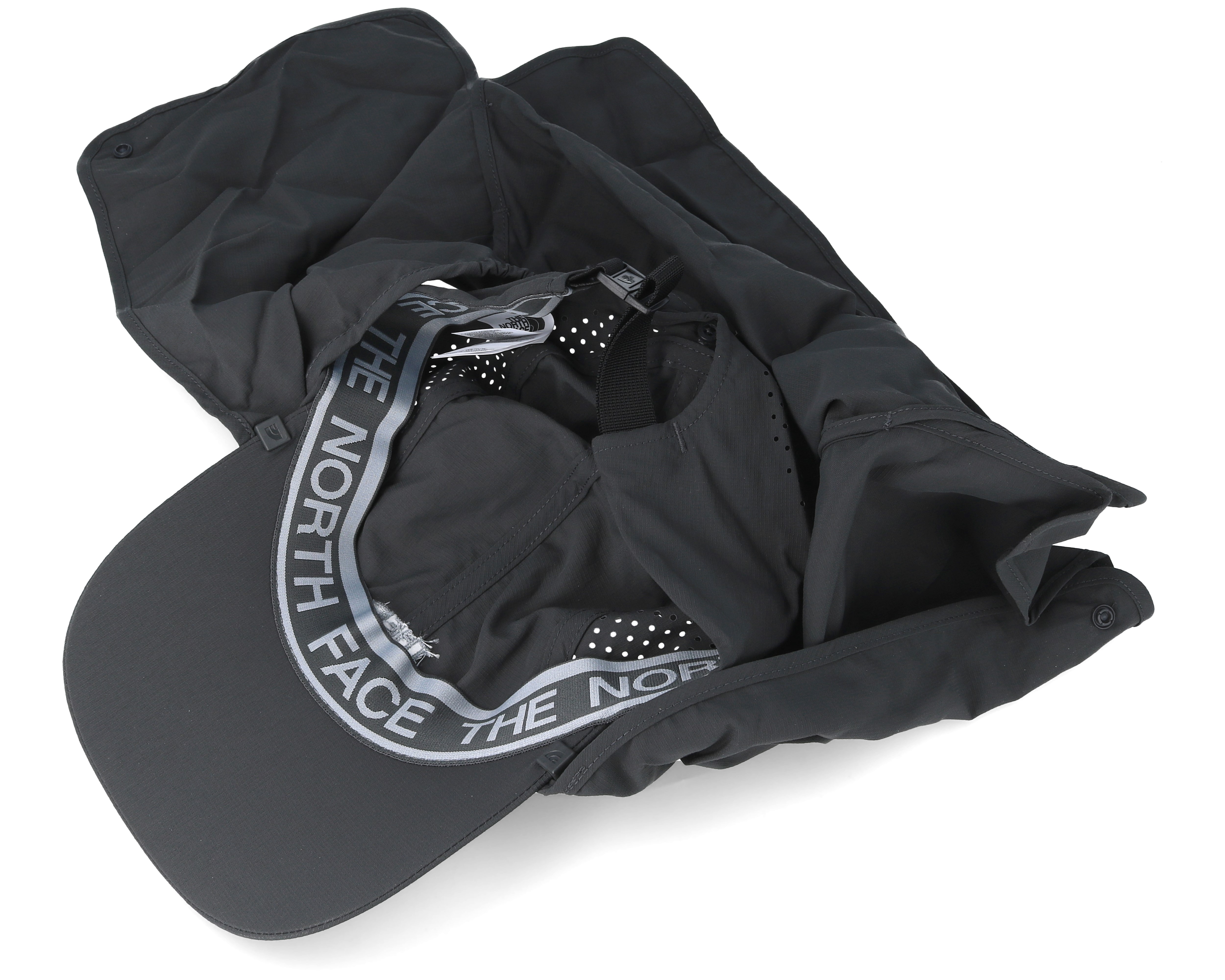 Sun Shield Ball Cap Asphalt Earflap/Adjustable The North Face caps