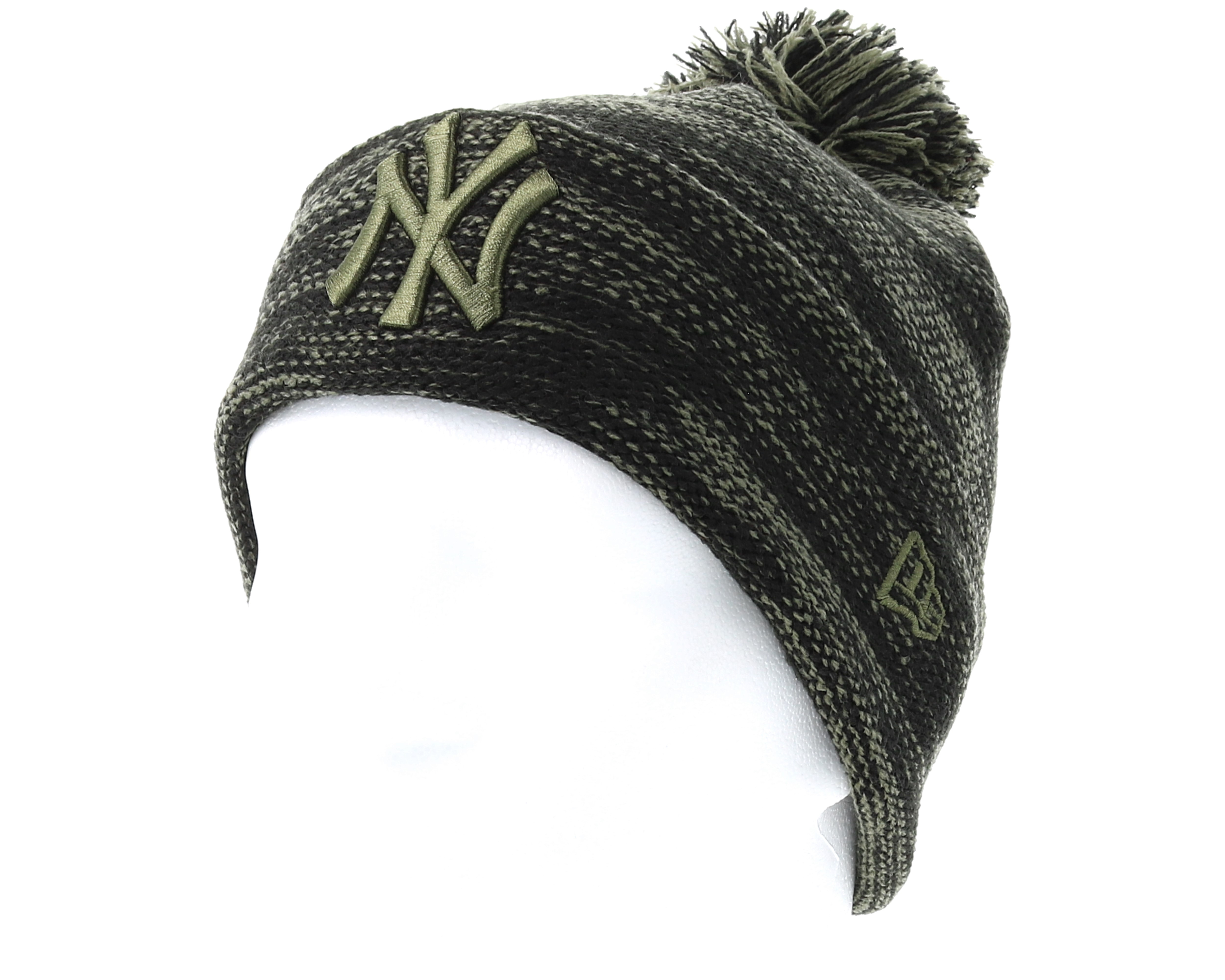 New York Yankees Marl Knit Grey/Black Beanie New Era beanies
