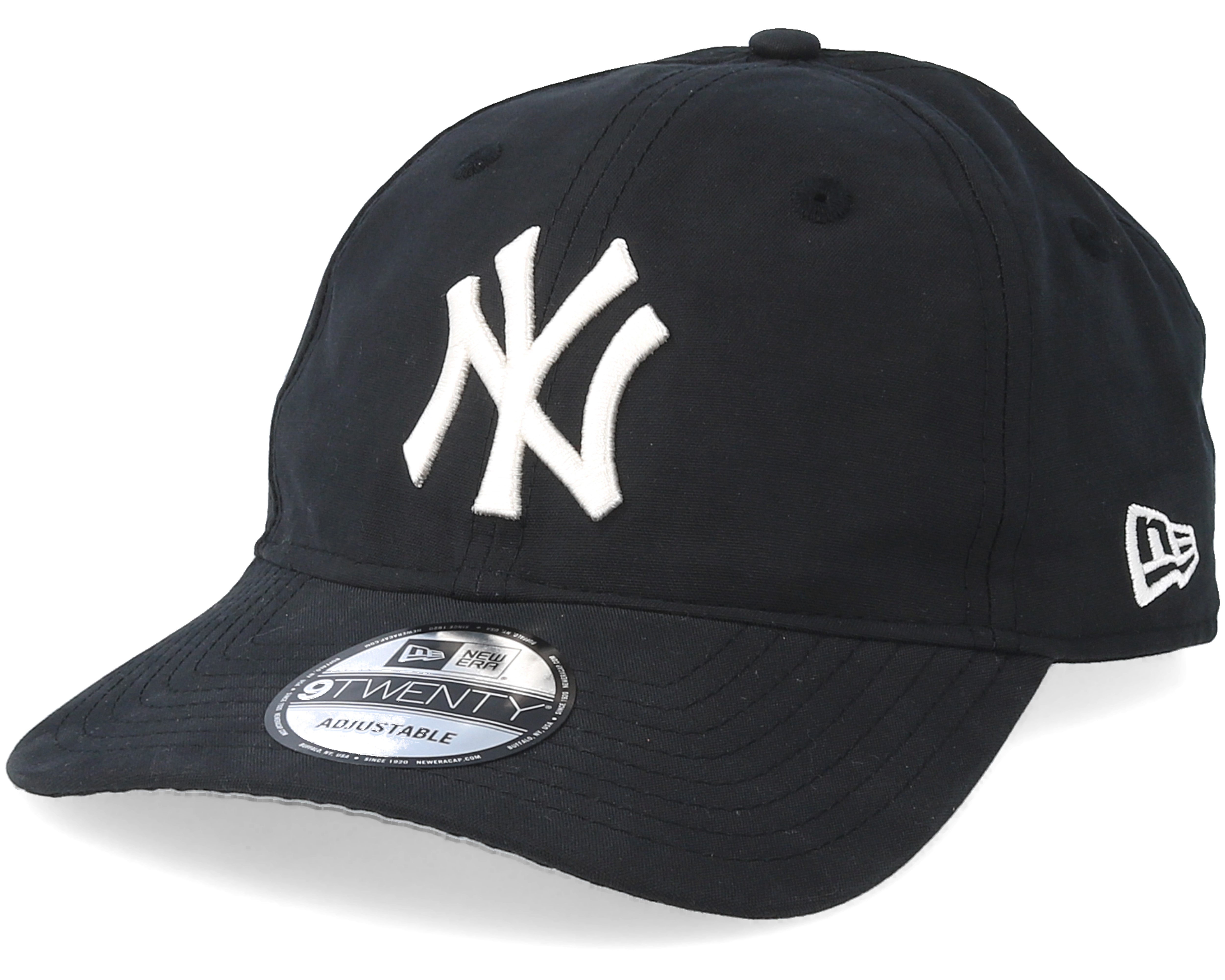 New York Yankees Packable 9Twenty Black/White Adjustable - New Era caps ...