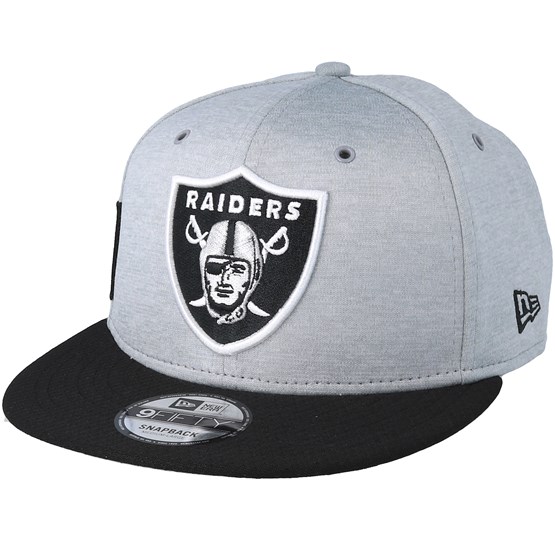 raiders hat grey