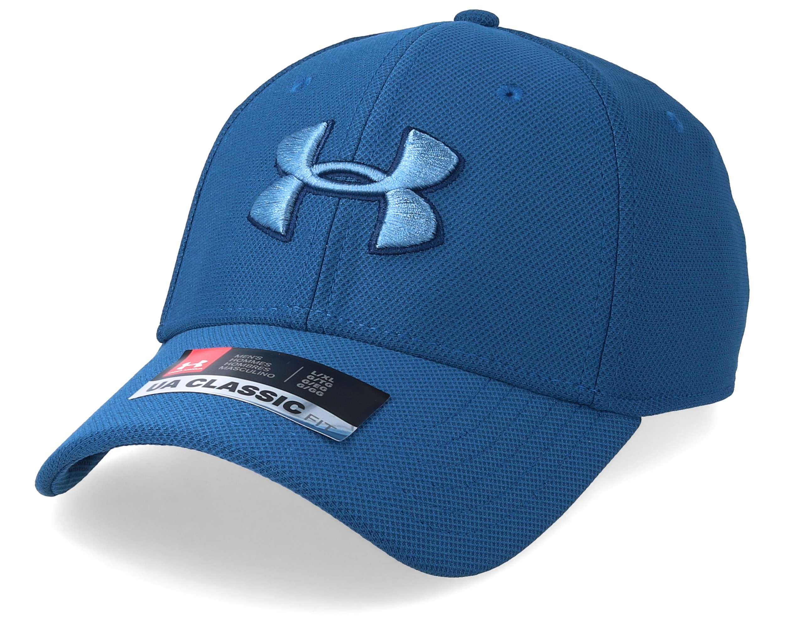 Blitzing 3.0 Petrol Blue Flexfit Under Armour caps