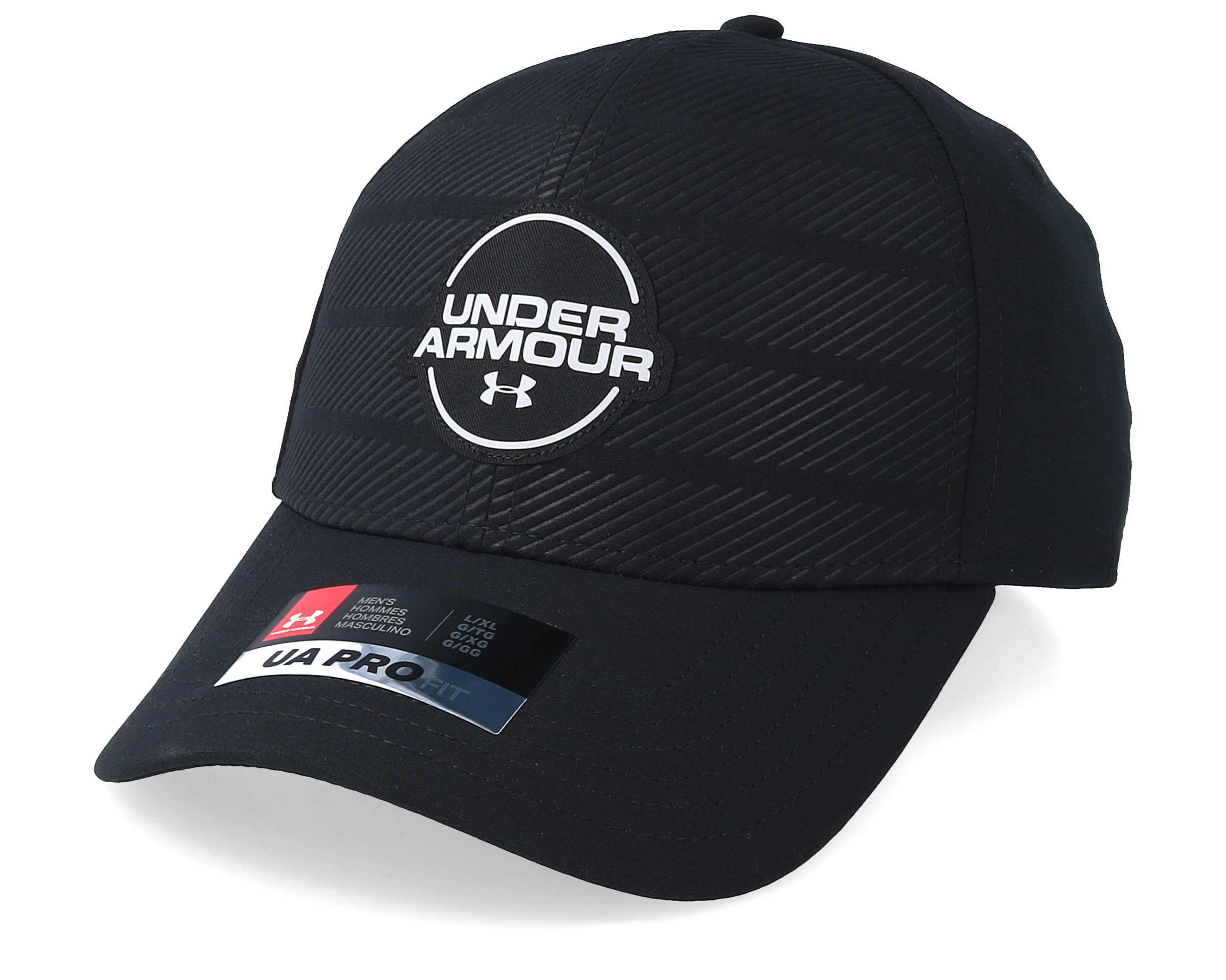 Men´s Golf Storm Str Cap Black/Grey Flexfit Under Armour caps