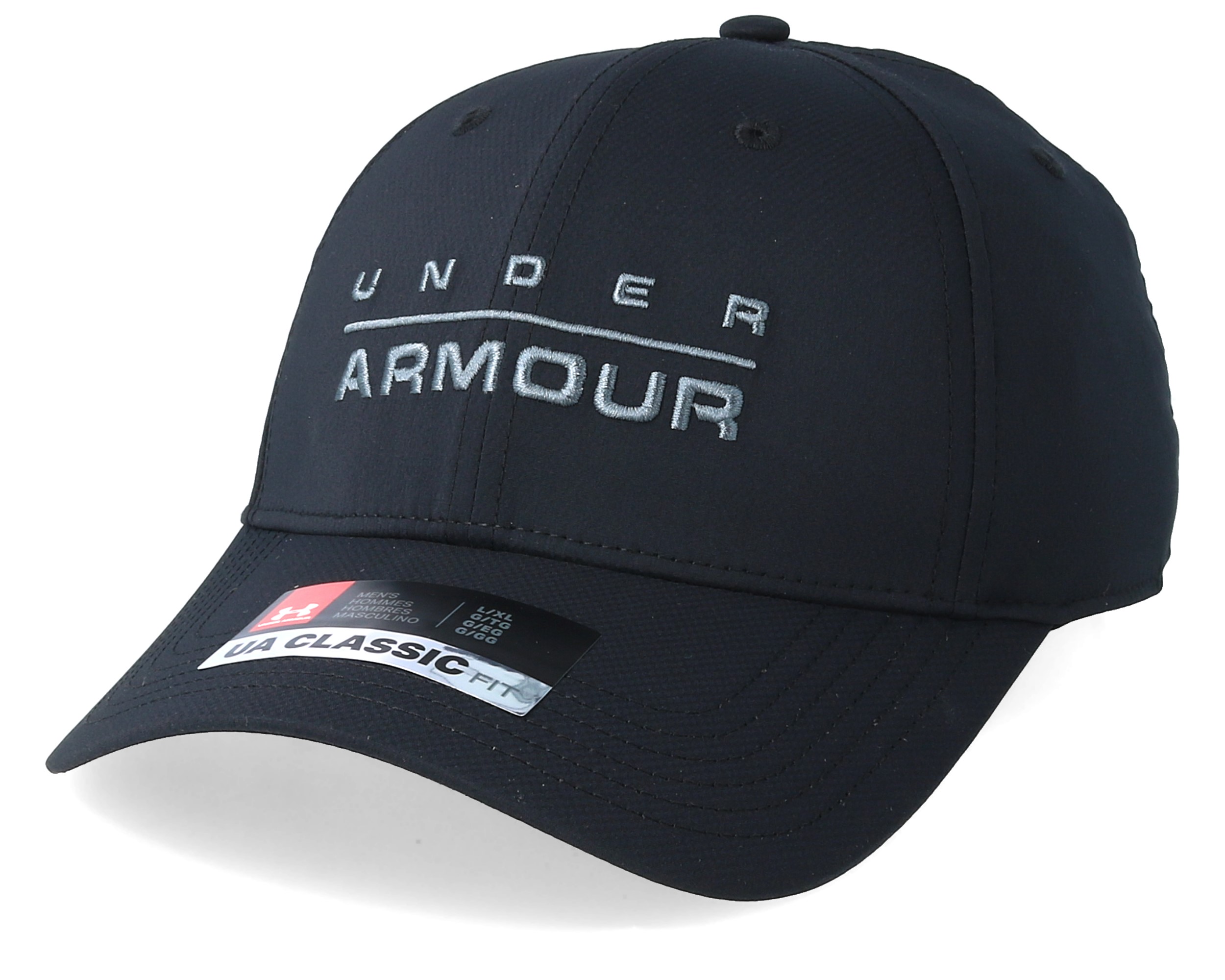 Men´s Wordmark Str Cap Black Flexfit Under Armour caps
