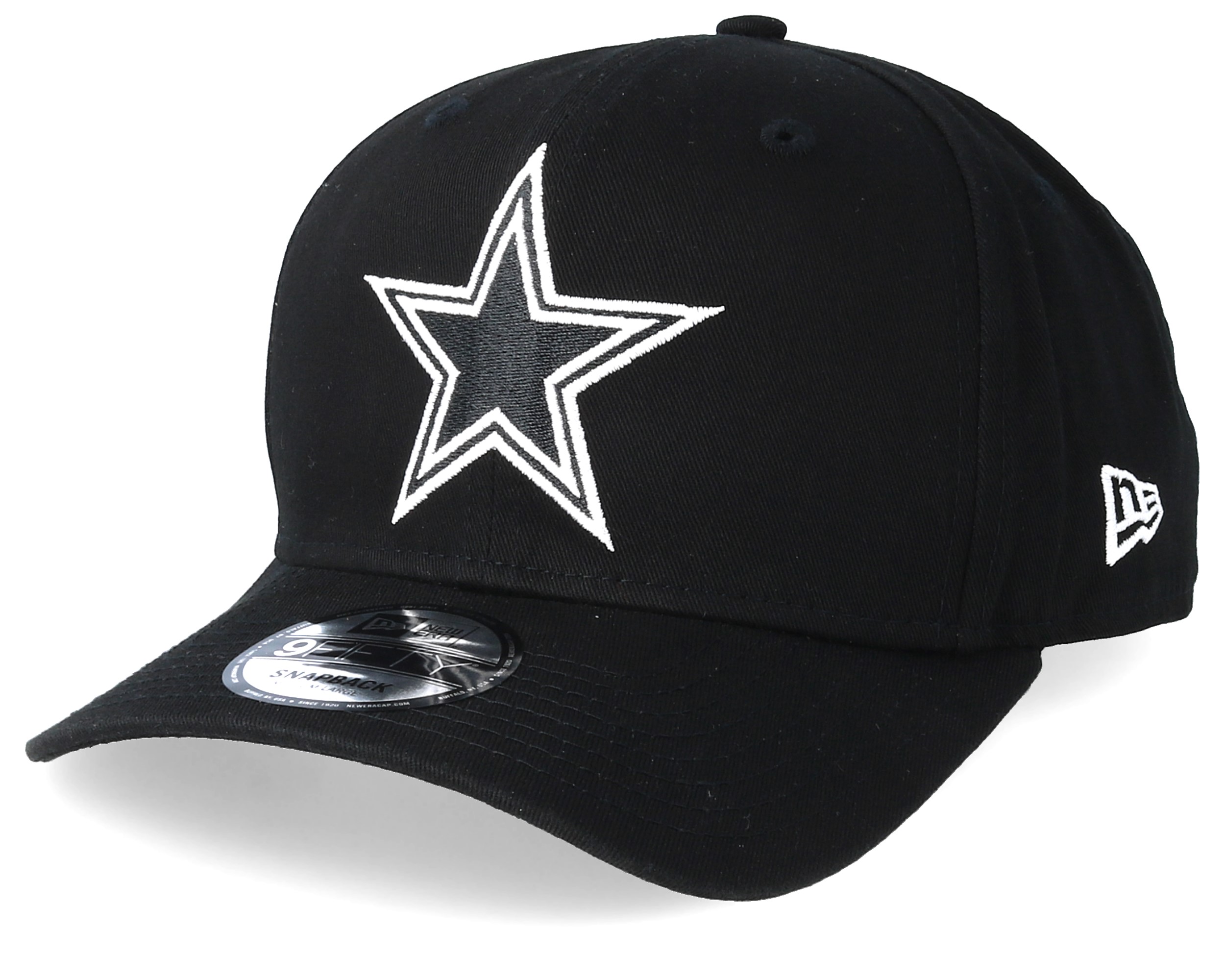 Dallas Cowboys Historic Precurved 9Fifty Black/White Adjustable New