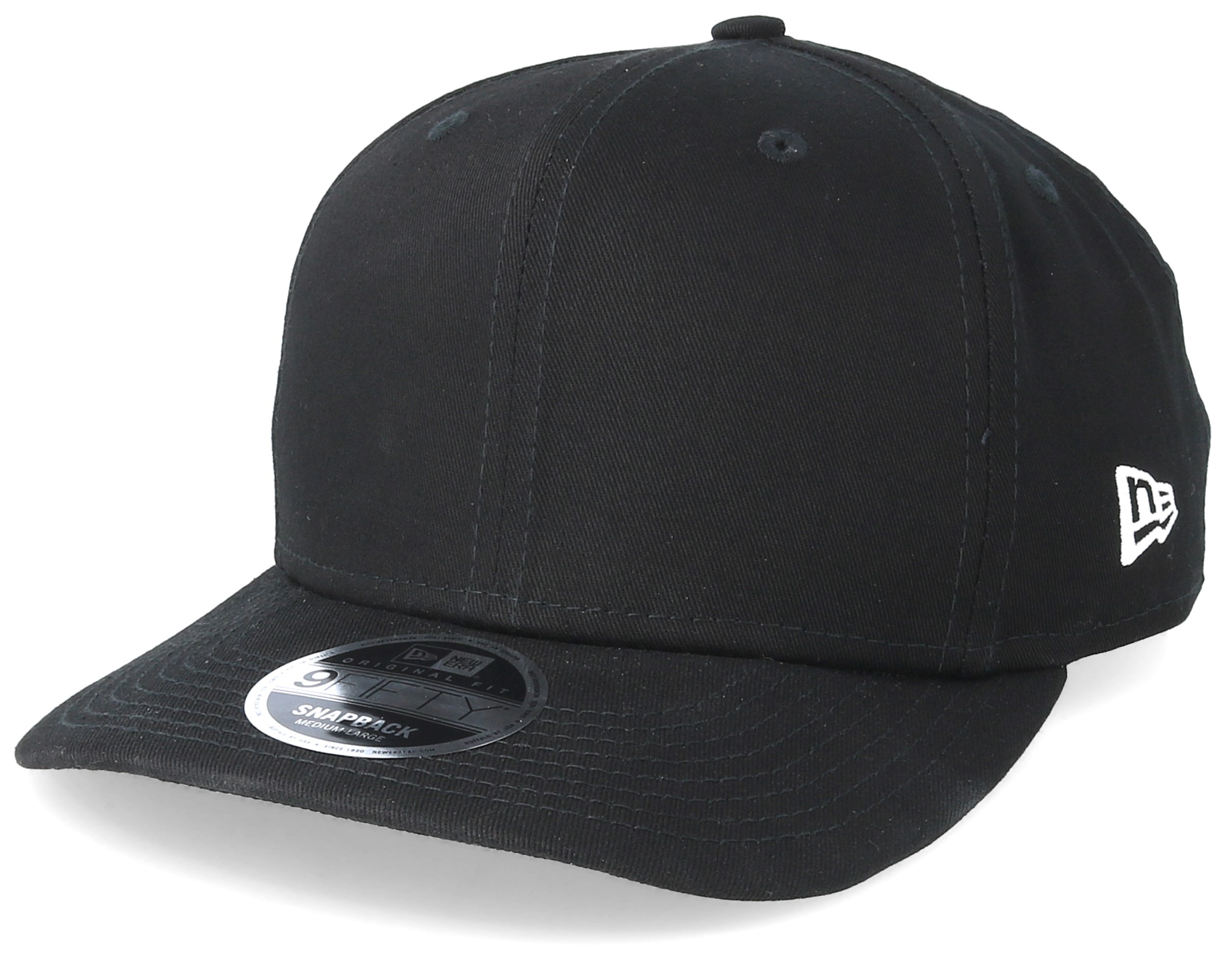 Essential 9Fifty Stretch Black Snapback - New Era caps - Hatstoreworld.com
