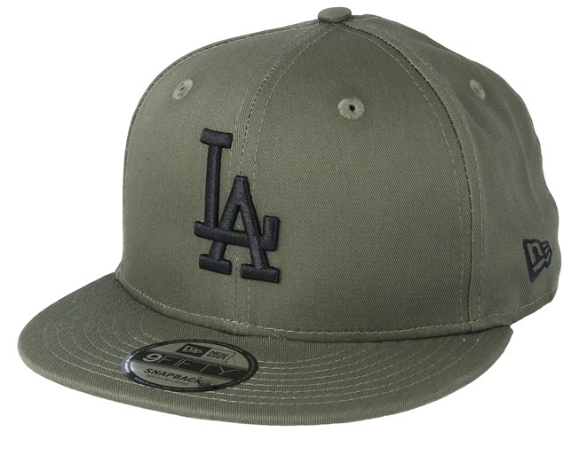 Los Angeles Dodgers League Essential 9fifty Dark Green Black Snapback New Era Caps Hatstoreworld Com