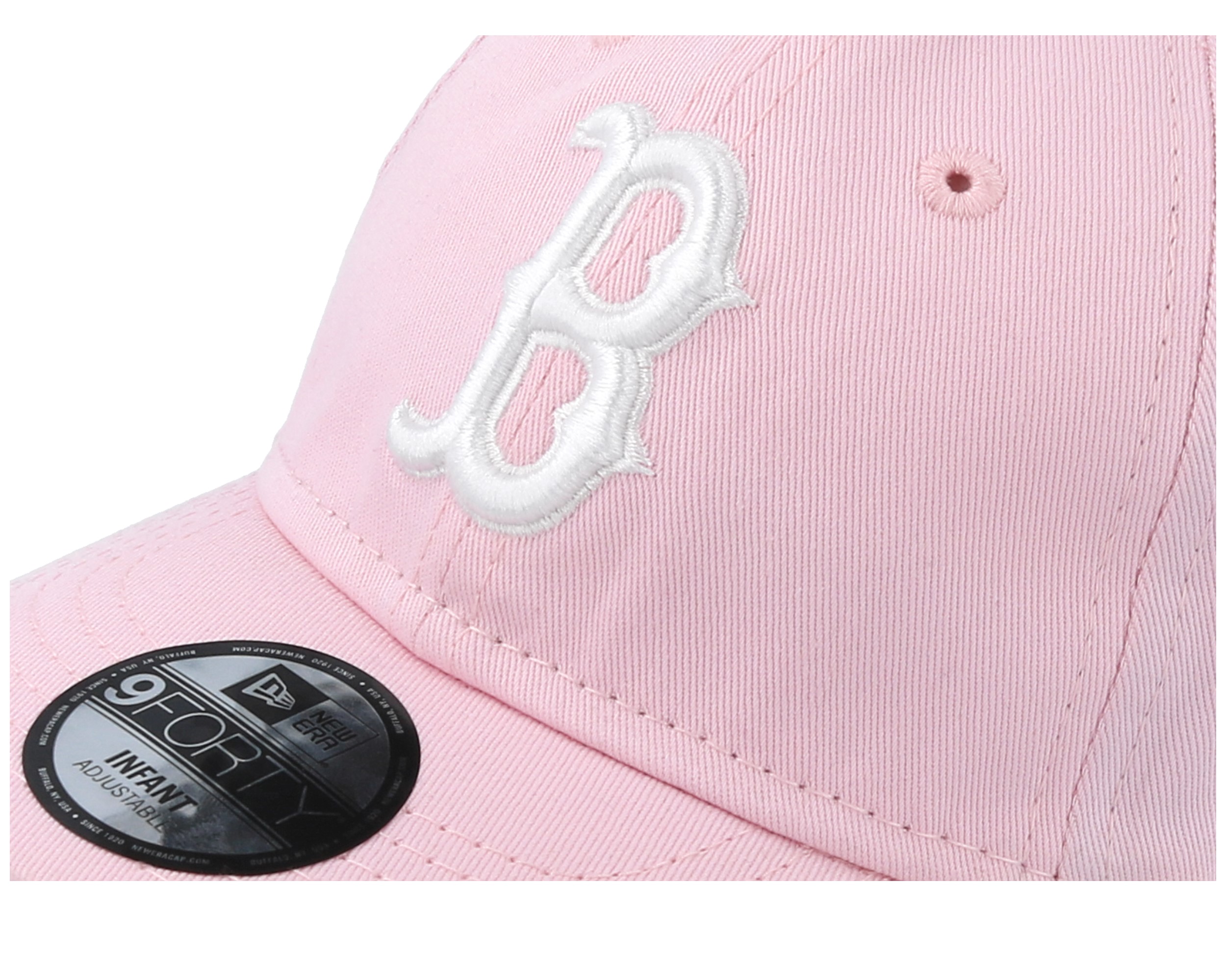 Kids Boston Red Sox Infant Essential 9Forty Pink/White Adjustable New