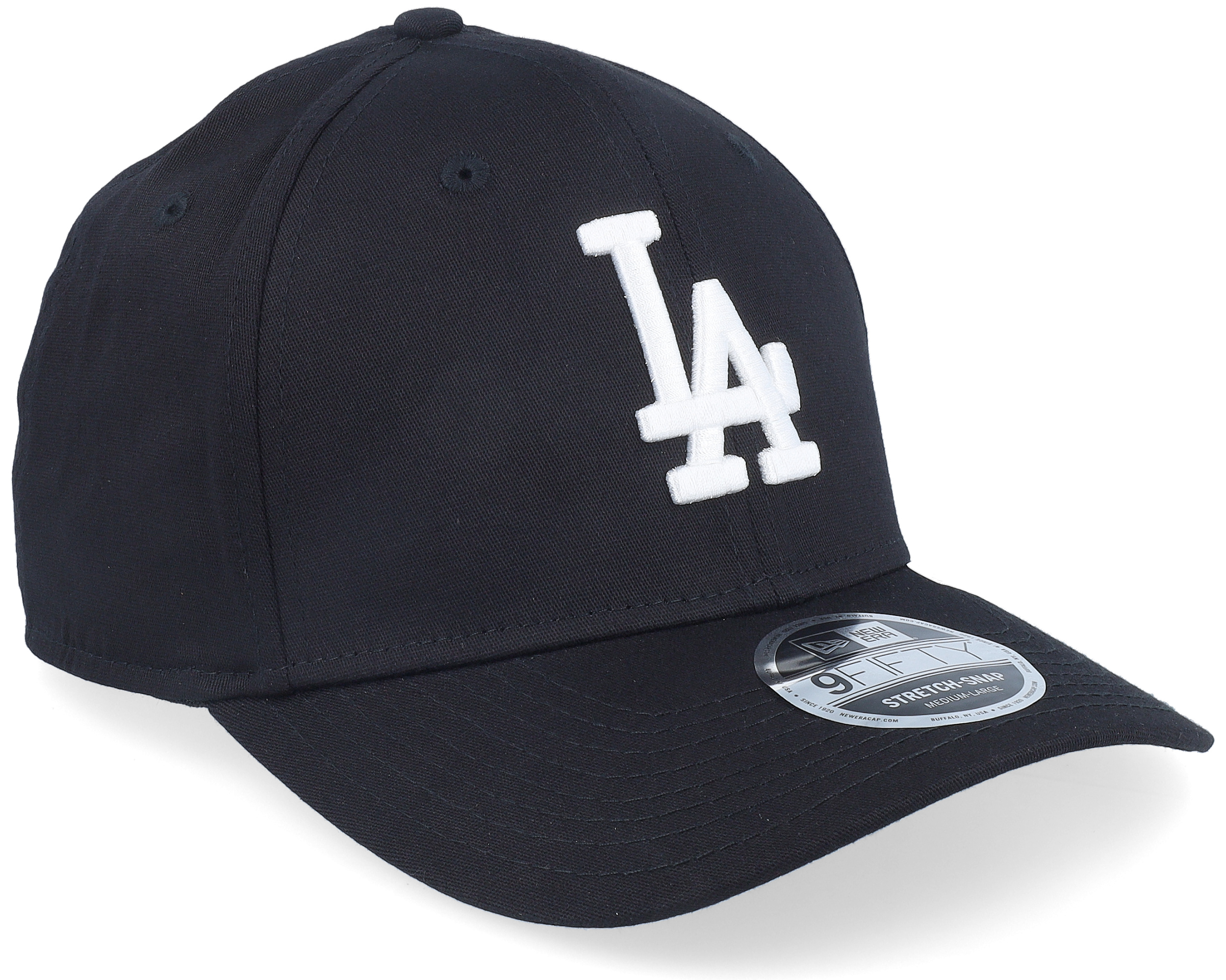 Los Angeles Dodgers 9Fifty Stretch Snap Black/White Snapback- New Era caps | Hatstore ...