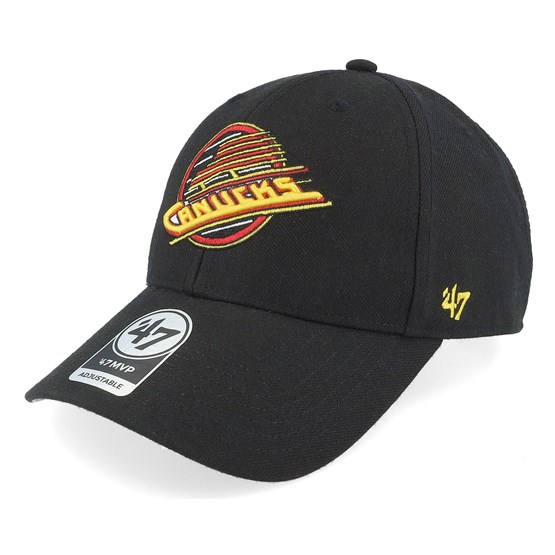 Vancouver Canucks Mvp Vintage Black/Yellow Adjustable - 47 ...
