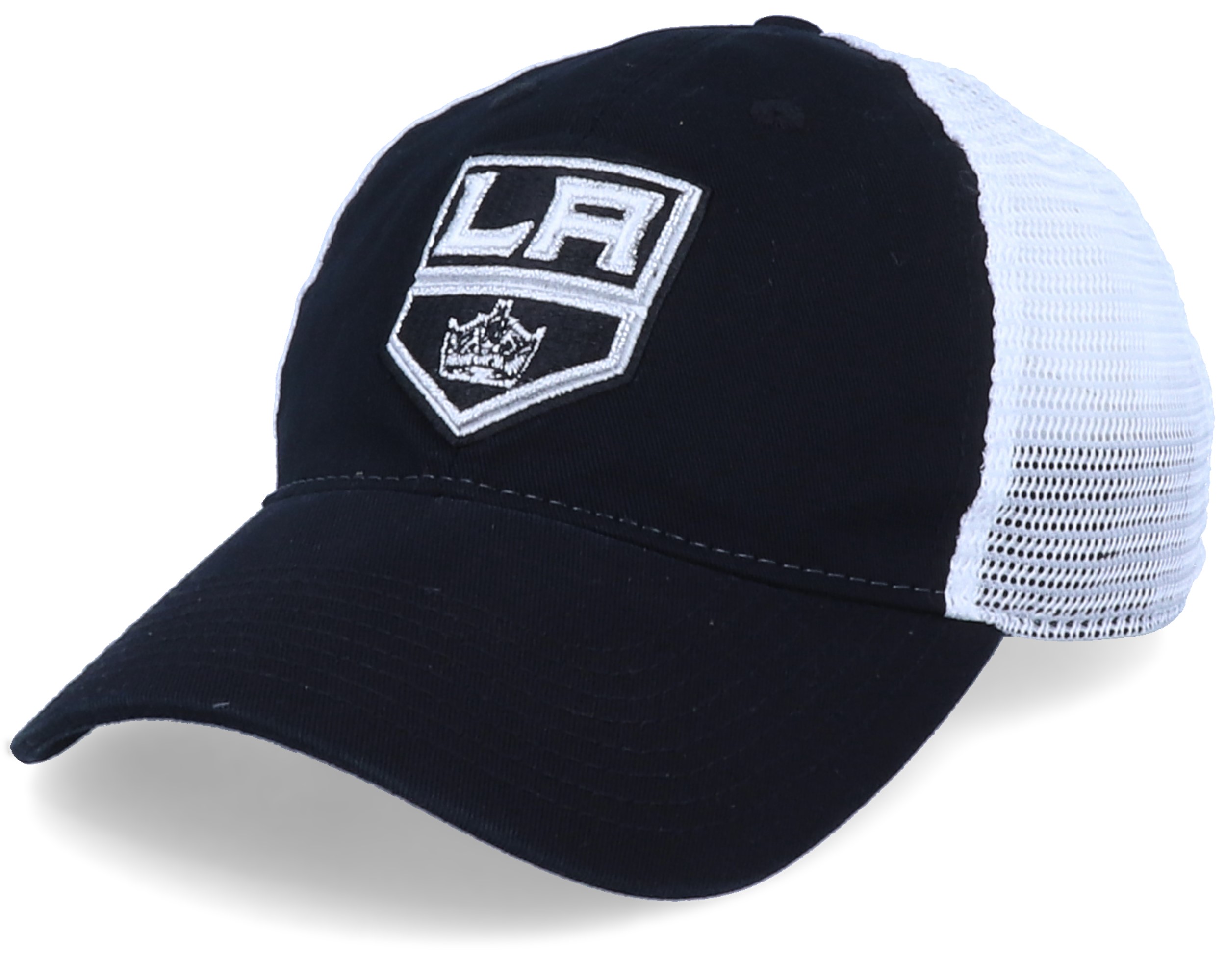 Los Angeles Kings Value Core Unstructured Black/White Trucker