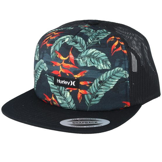 orange hurley hat